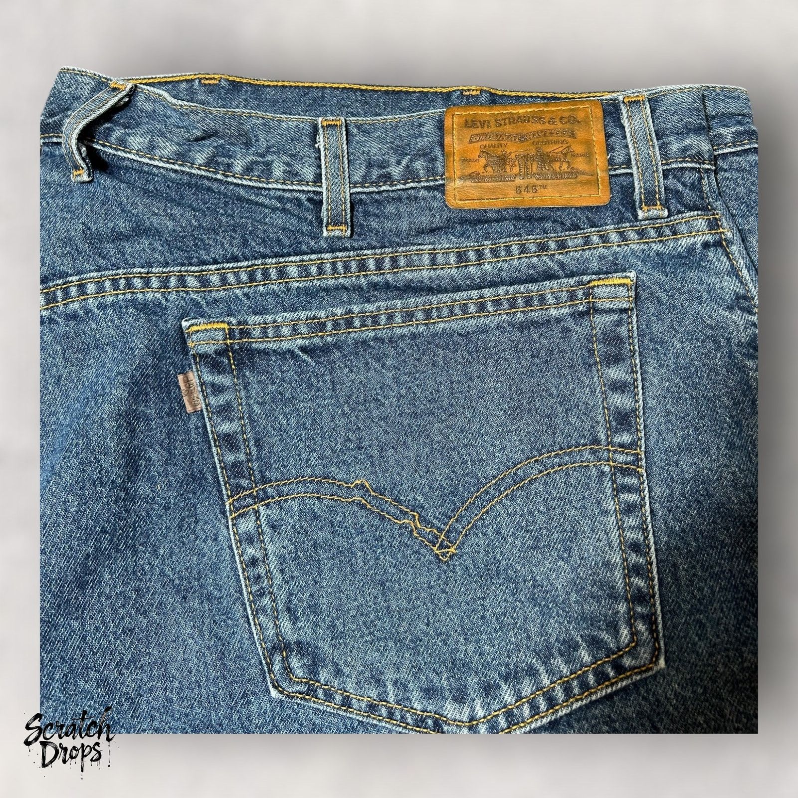 Levi's Vintage Levi's Signature 545 Men's Jeans Deadstock W54 L32 Size US 38 / EU 54 - 1 Thumbnail