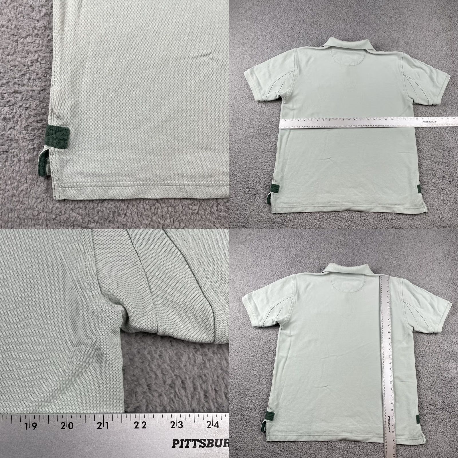 Orvis VINTAGE Orvis Polo Shirt Fly Fishing Knit Cotton Green Medium M Mens Shirt Polo Fly Fishing Cotton Green Medium Mint Green Size US M / EU 48-50 / 2 - 10 Thumbnail