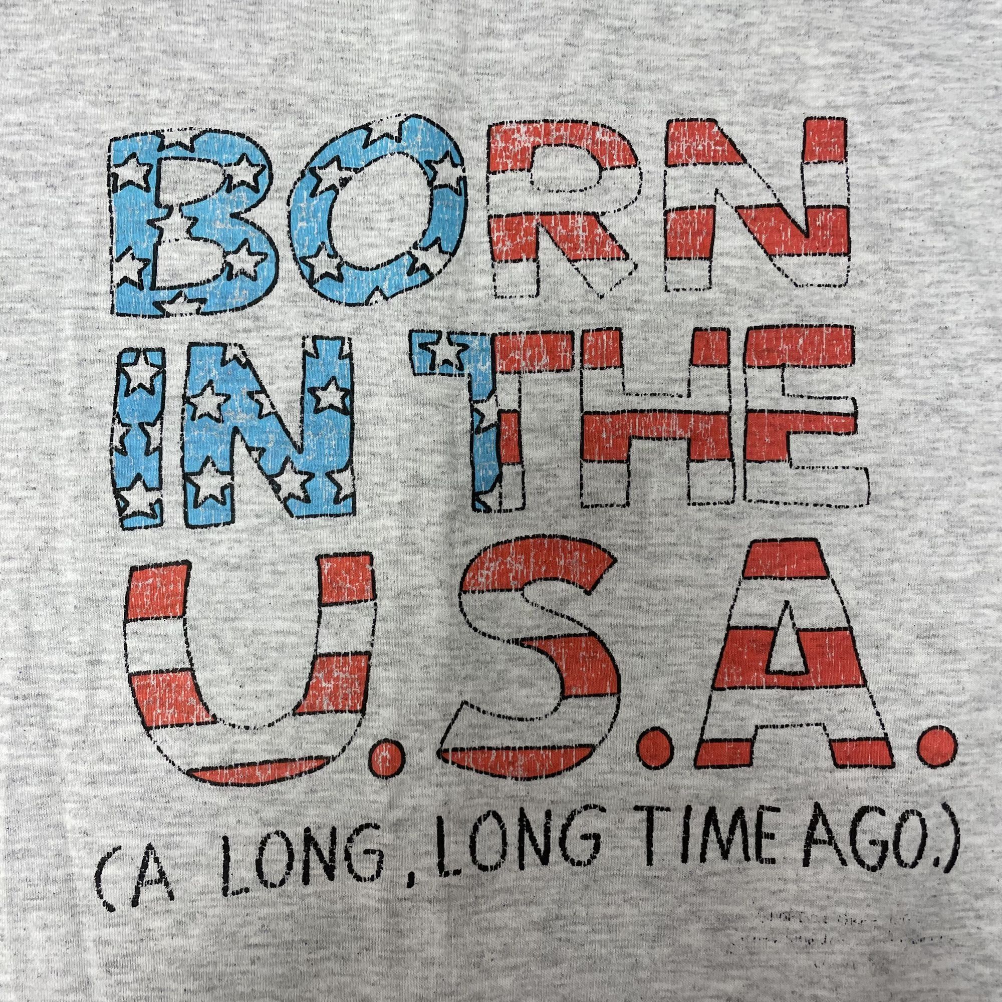 Other Vtg Center Star HEATHER BORN In THE USA A Long Time Ago Size US XL / EU 56 / 4 - 2 Thumbnail