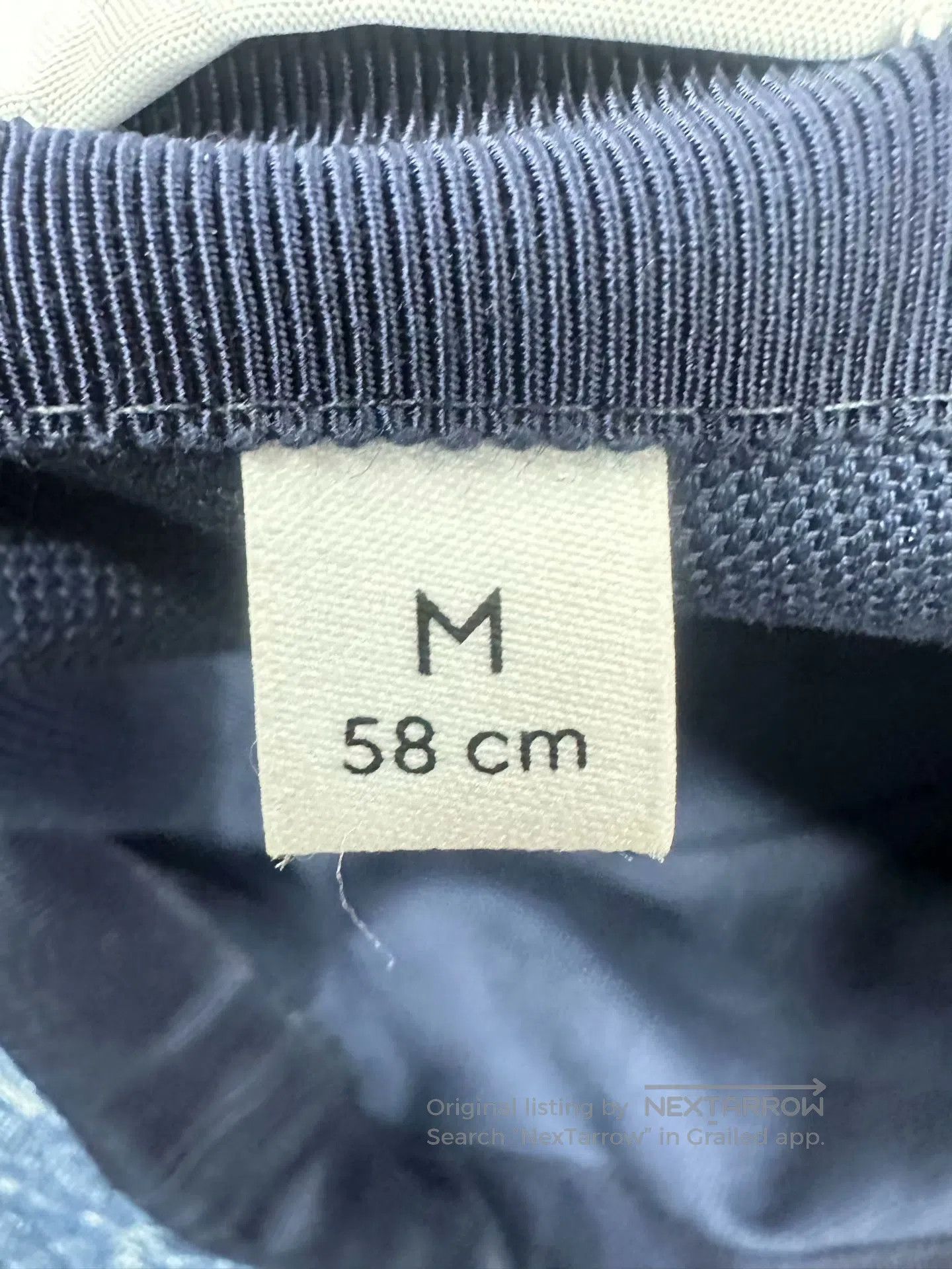 Gucci Guicci size M Blue Full Logo Fisherman's Hat| Size ONE SIZE - 5 Thumbnail