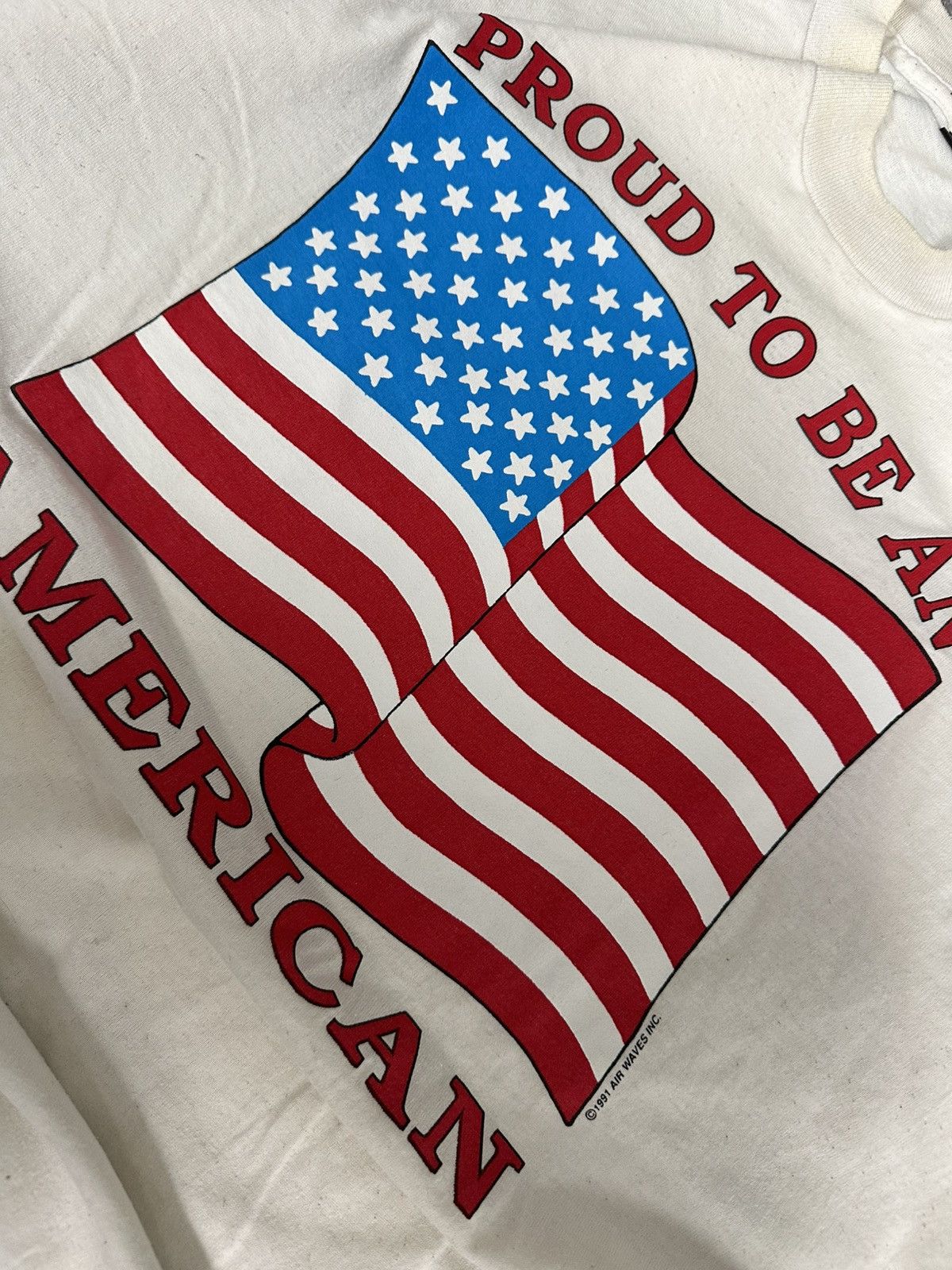 Vintage Vintage Proud To be American Tee Size US XL / EU 56 / 4 - 2 Thumbnail