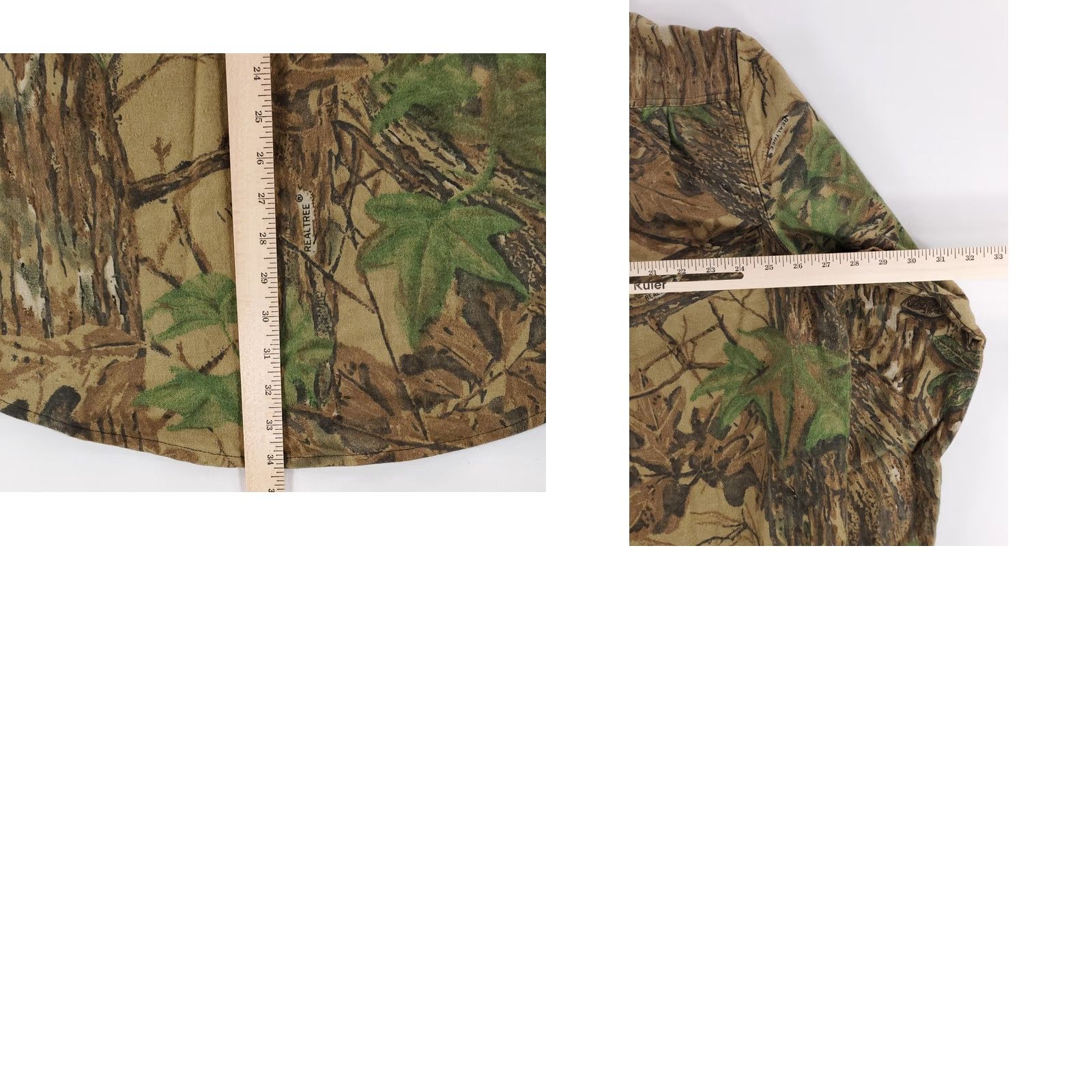 Realtree VINTAGE Rattlers Brand Realtree Camo Button Down Shirt Made in the USA Mens XXL Shirt Size US XXL / EU 58 / 5 - 8 Thumbnail