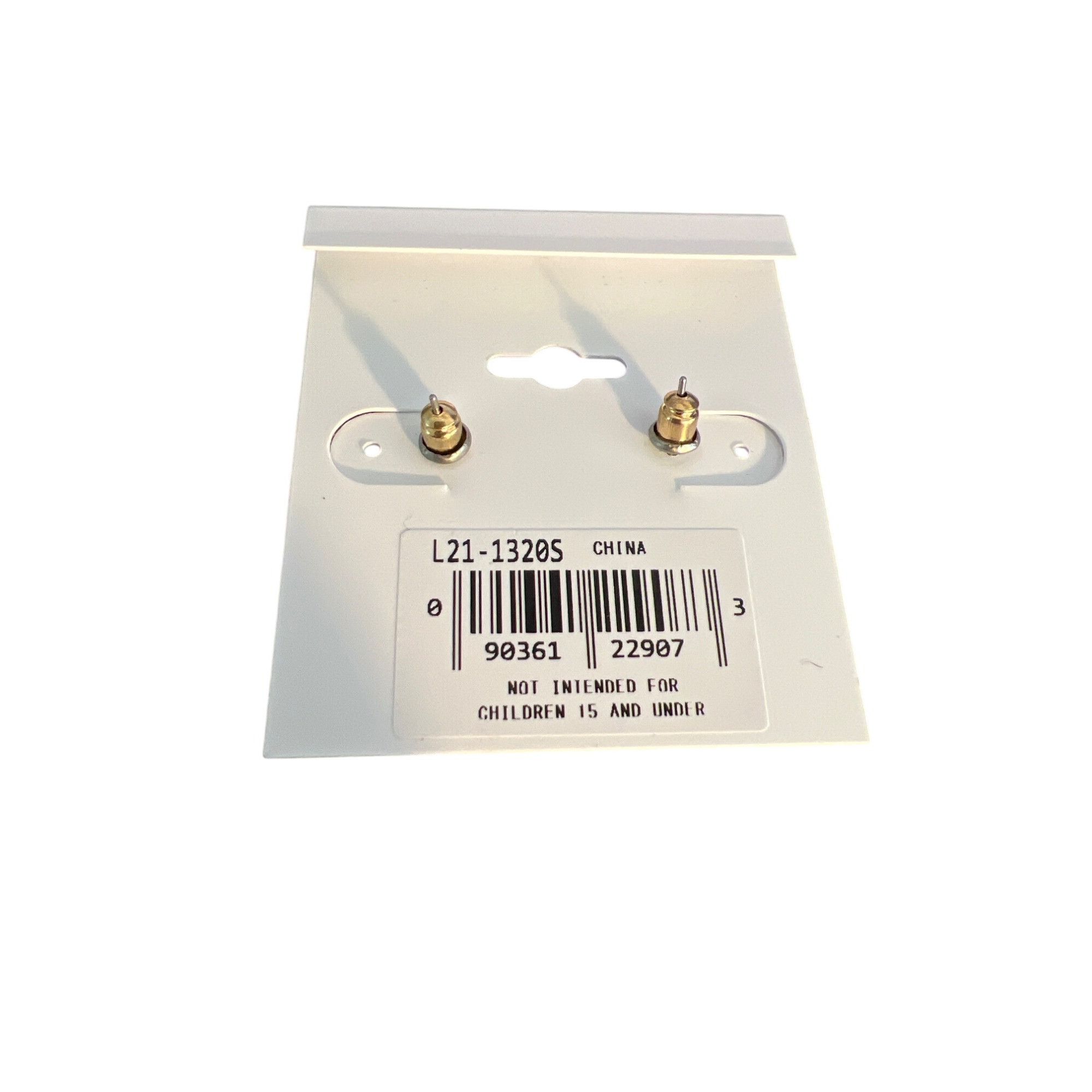 Other Loris Gifts Gold Tone Hoop Earrings Etched Design Pierced .5 Size ONE SIZE - 4 Thumbnail