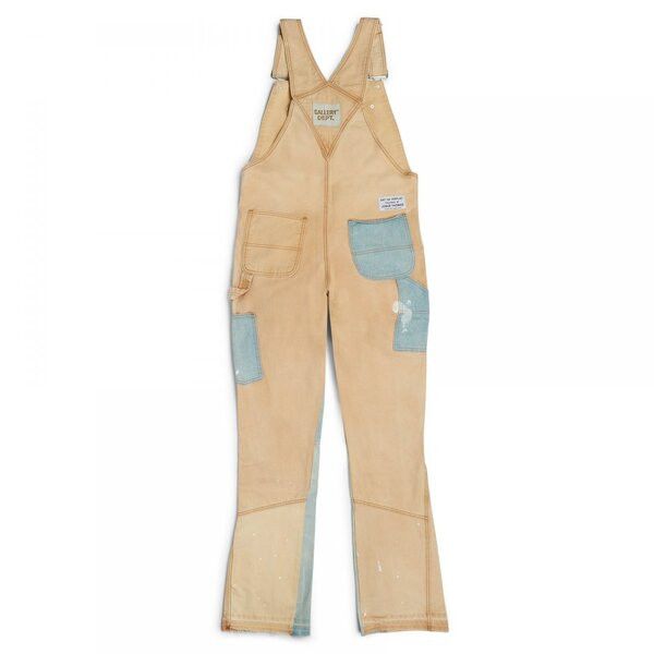 o1mle0326 GD Flare Overall in Light Brown