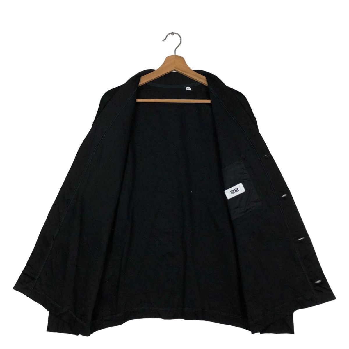 Japanese Brand 🔥VINTAGE CARDIGAN JACKET BLACK UNIQLO UNDERCOVER Size US M / EU 48-50 / 2 - 13 Thumbnail