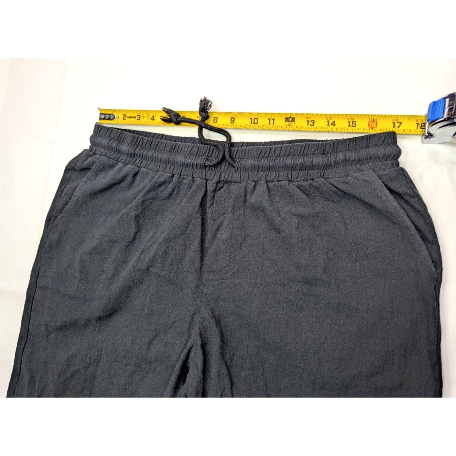 Vintage VINTAGE Manfinity Straight Leg Cotton Waist Pants Women XL Black Size 40" / US 18 - 5 Thumbnail
