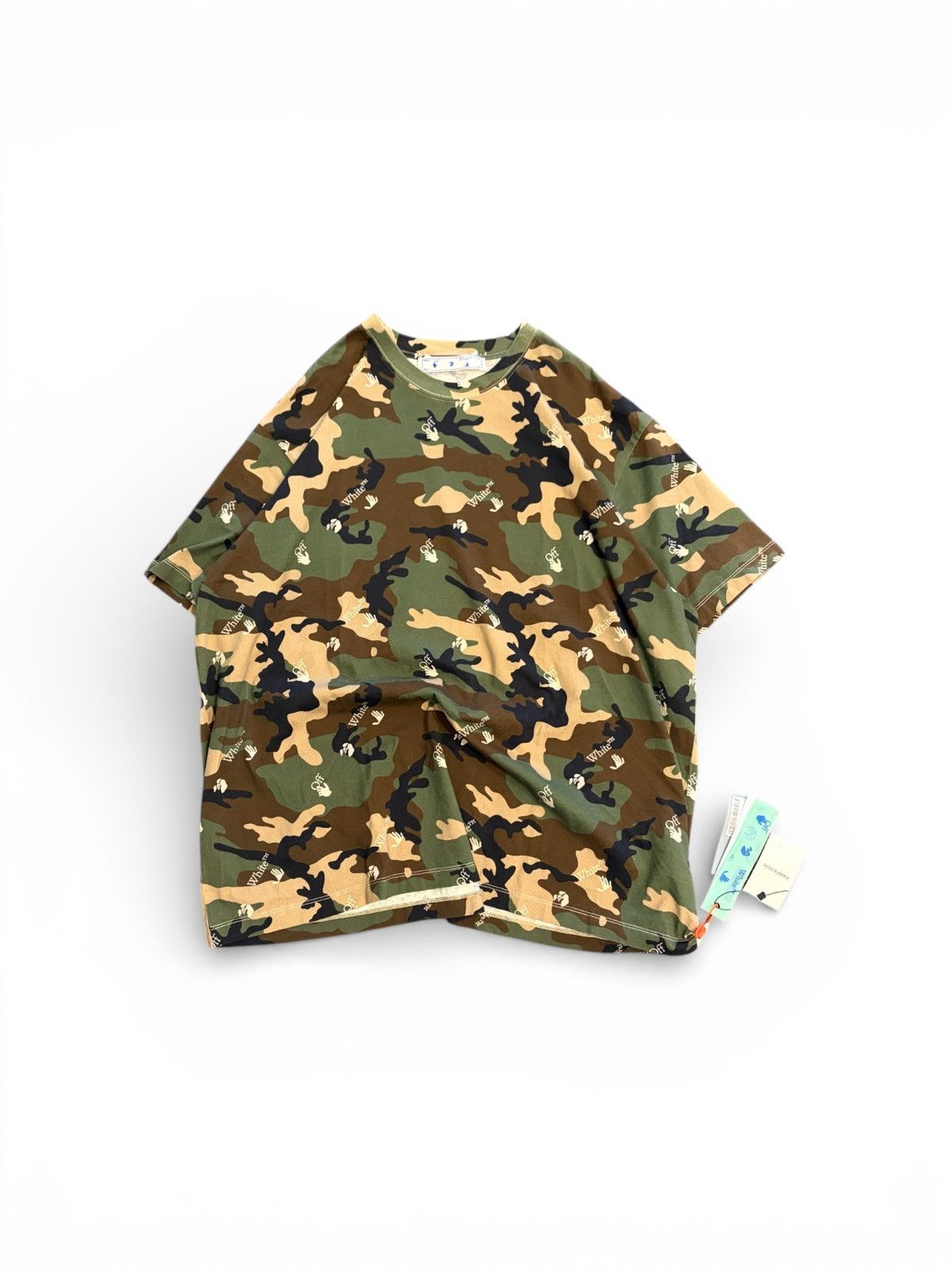 Off-White Off-White AOP Camo Tee Size US XL / EU 56 / 4 - 1 Thumbnail
