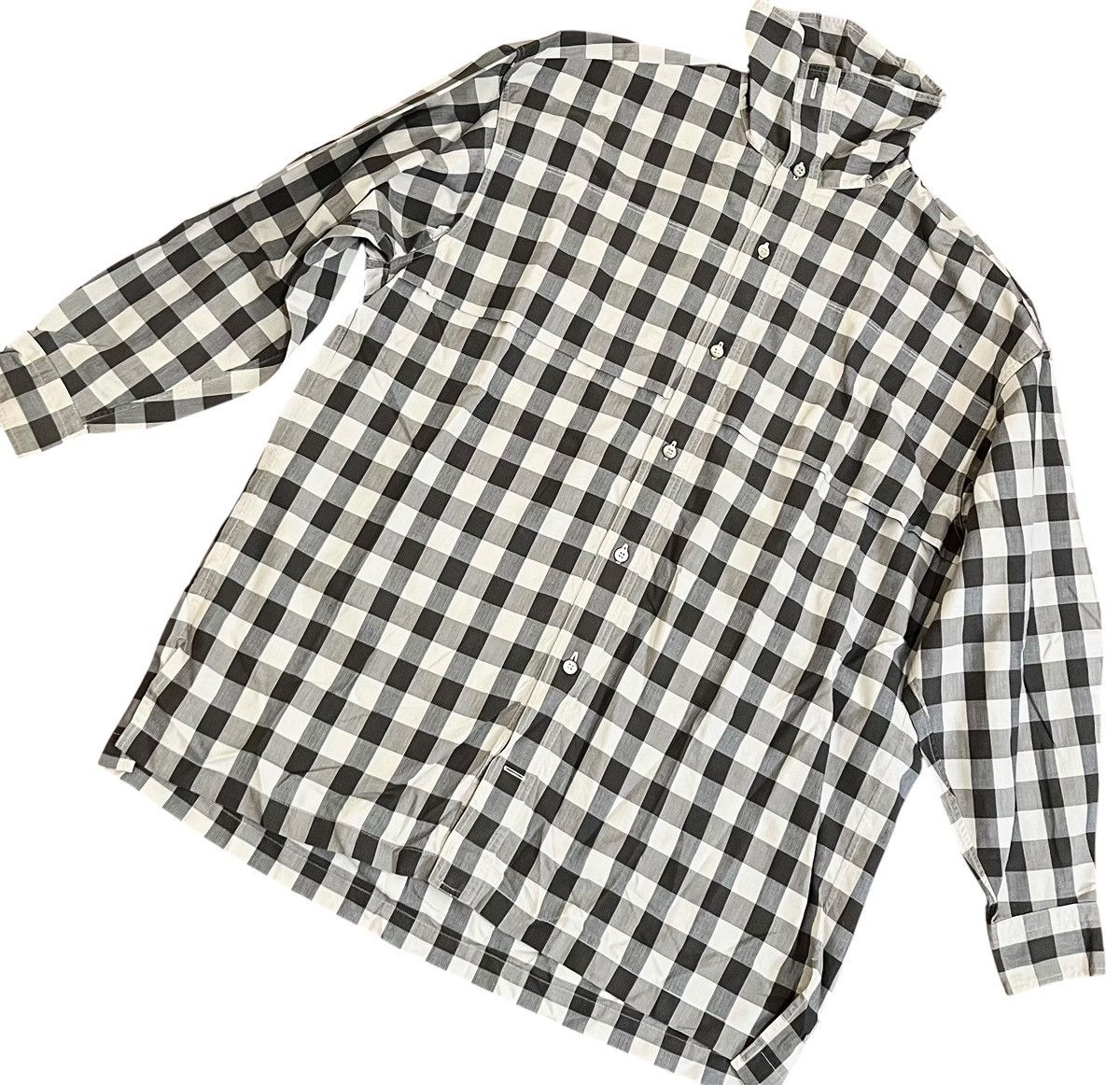 Issey Miyake Vintage issey miyake gingham oversized turtleneck shirt Size US L / EU 52-54 / 3 - 2 Thumbnail