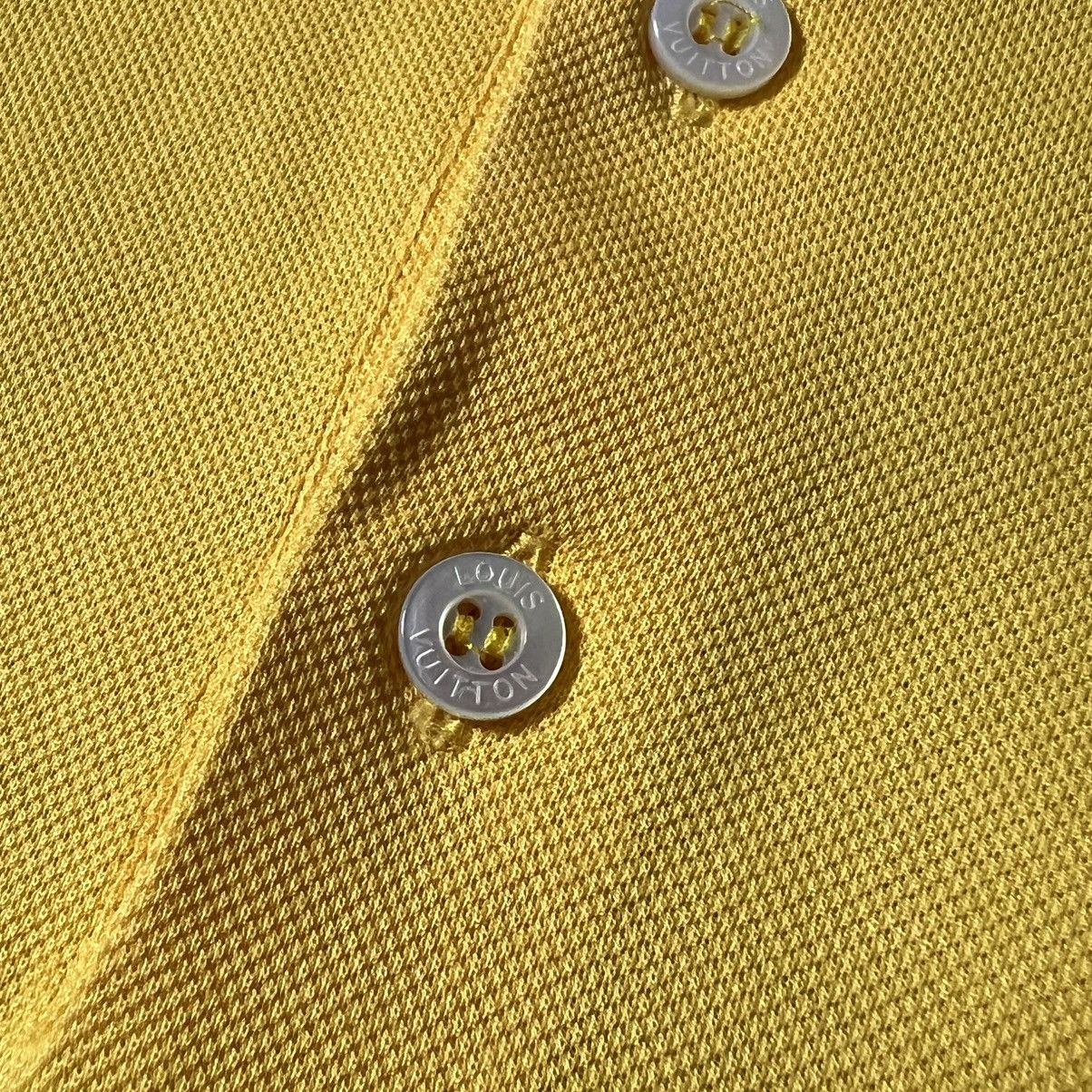 Louis Vuitton Louis Viutton - LV Logo Polo-Shirt - Yellow Size US S / EU 44-46 / 1 - 6 Thumbnail