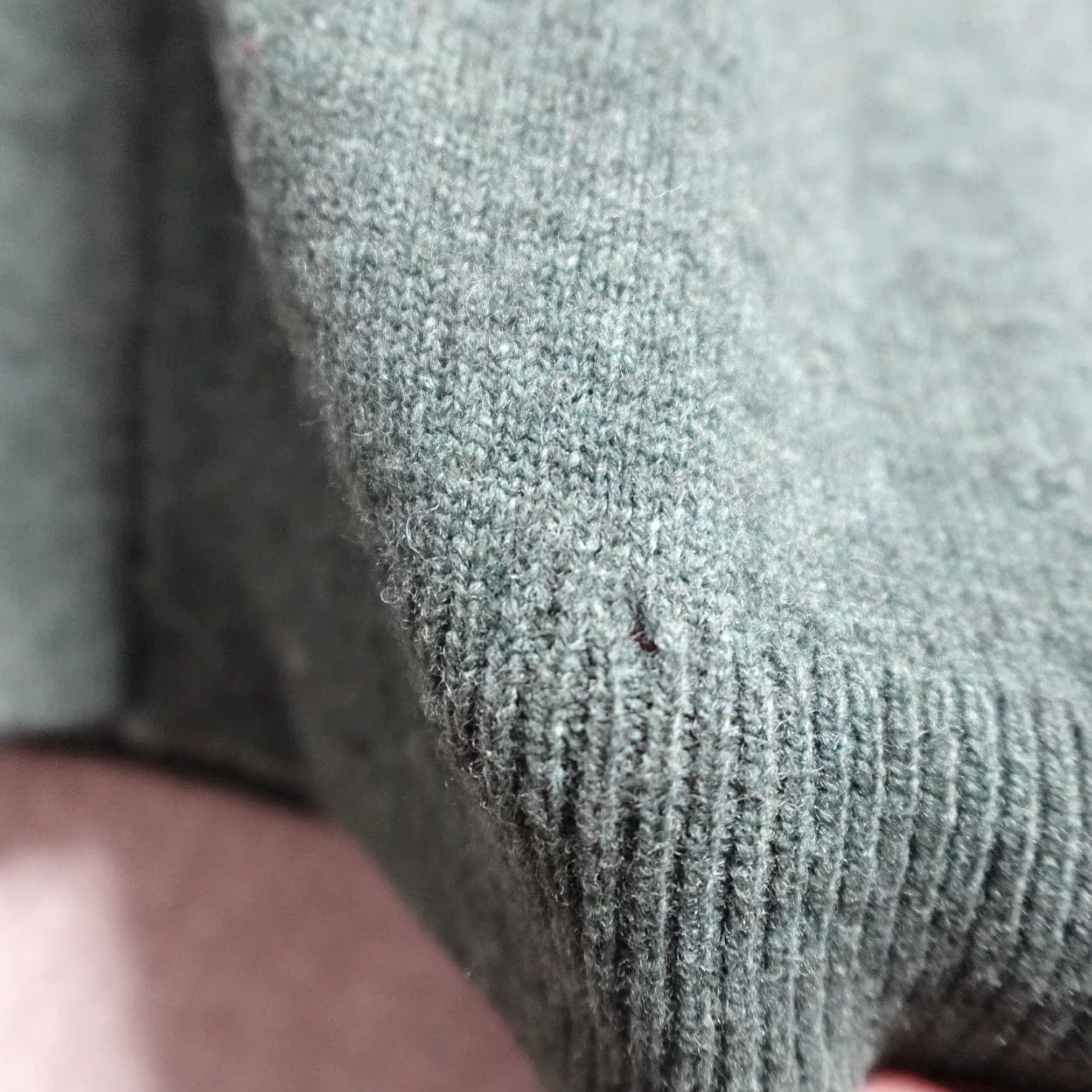 Vintage St. Michael Sweater Large Green Lambswool Crew Neck Made in England Size US L / EU 52-54 / 3 - 7 Thumbnail