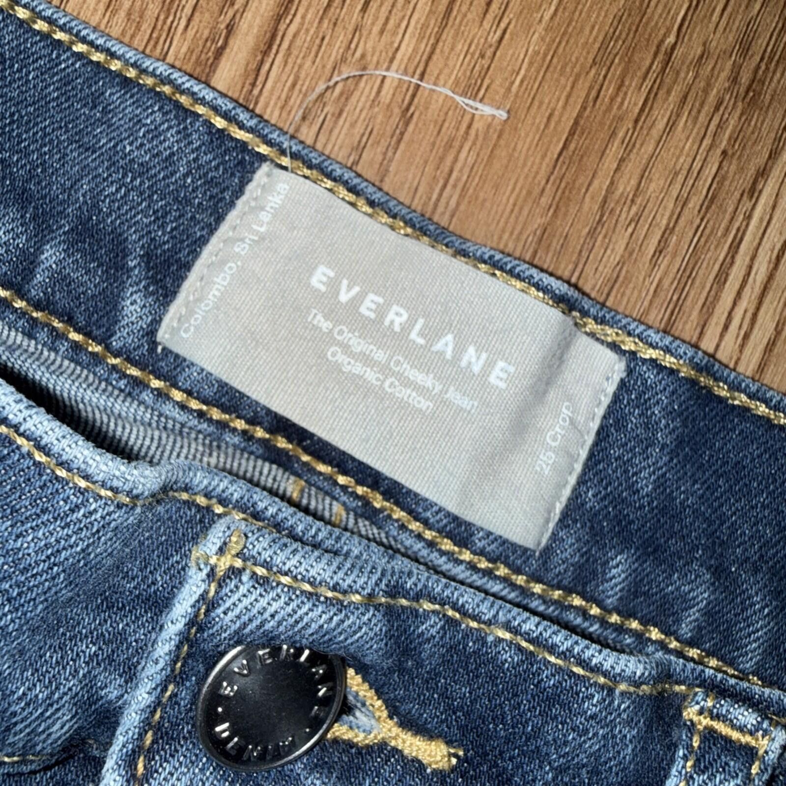 Everlane Everlane Original Cheeky Crop Jean Size 25 Crop Stretch Size 25" / US 0 / IT 36 - 3 Thumbnail
