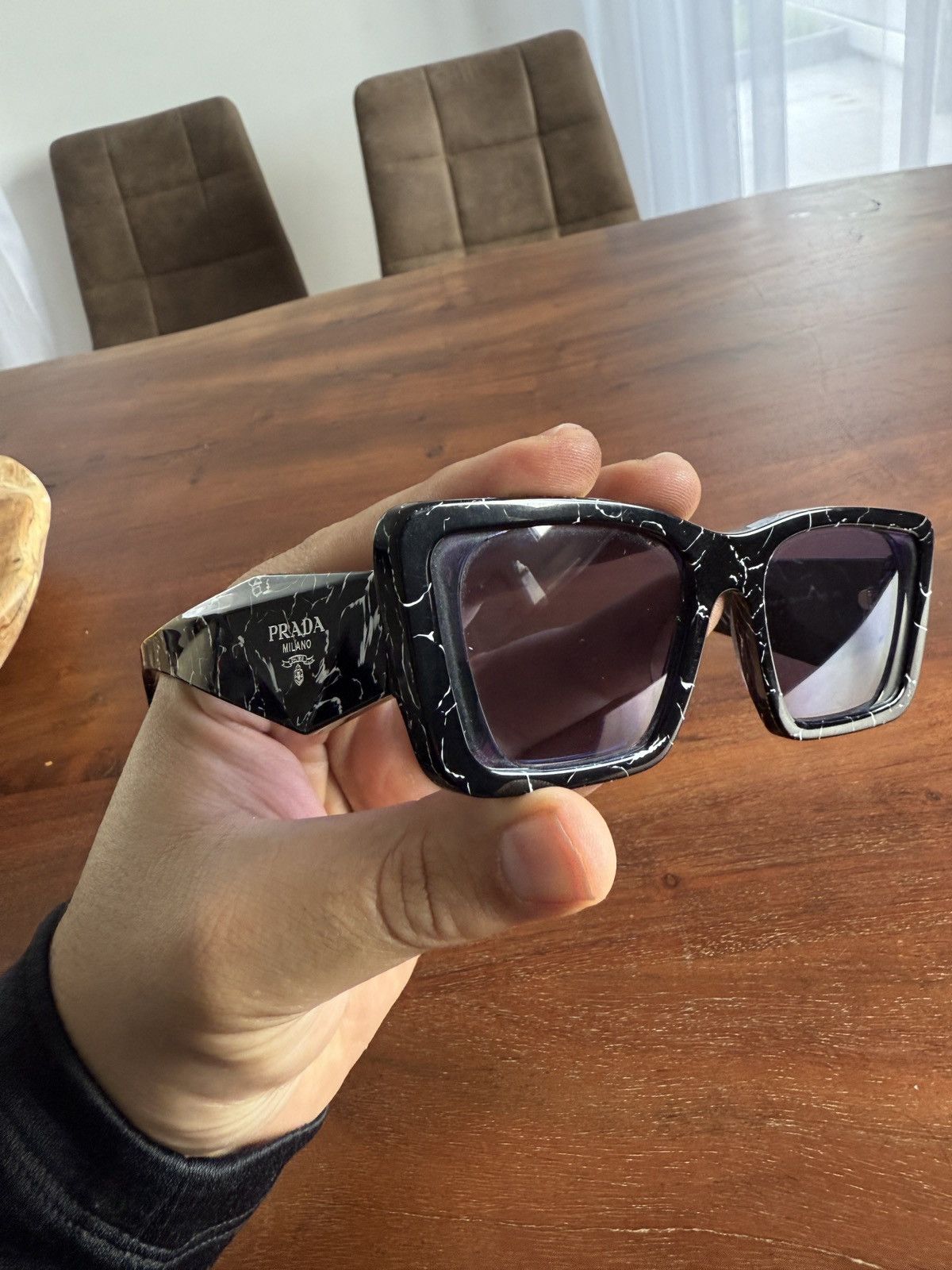 Prada Prada pr 08ys c51 03v01o Havana Nero Bianco Size ONE SIZE - 1 Thumbnail