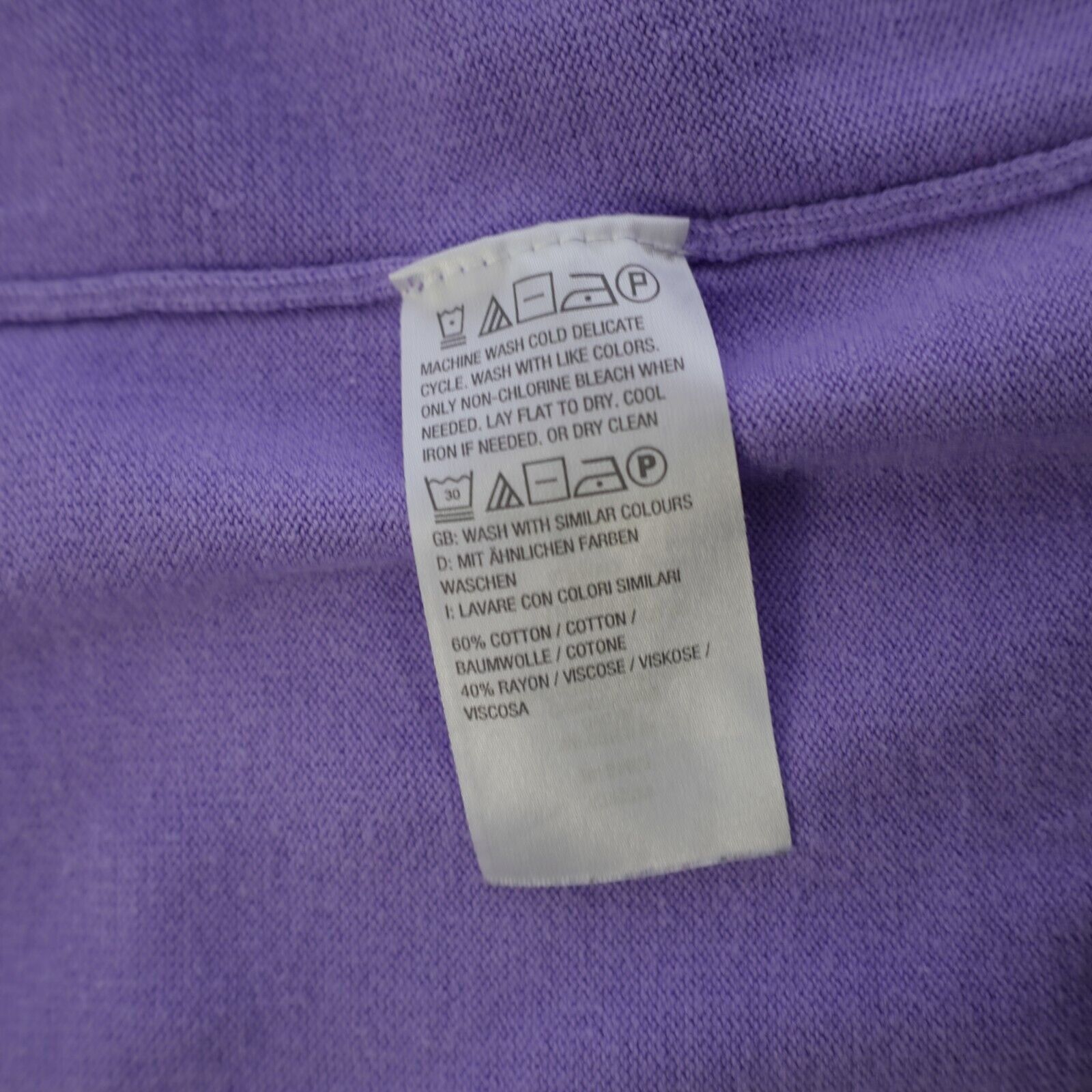 Isaac Mizrahi Damaged Isaac Mizrahi Live Purple Cardigan Small Womens Swea Size S / US 4 / IT 40 - 6 Thumbnail