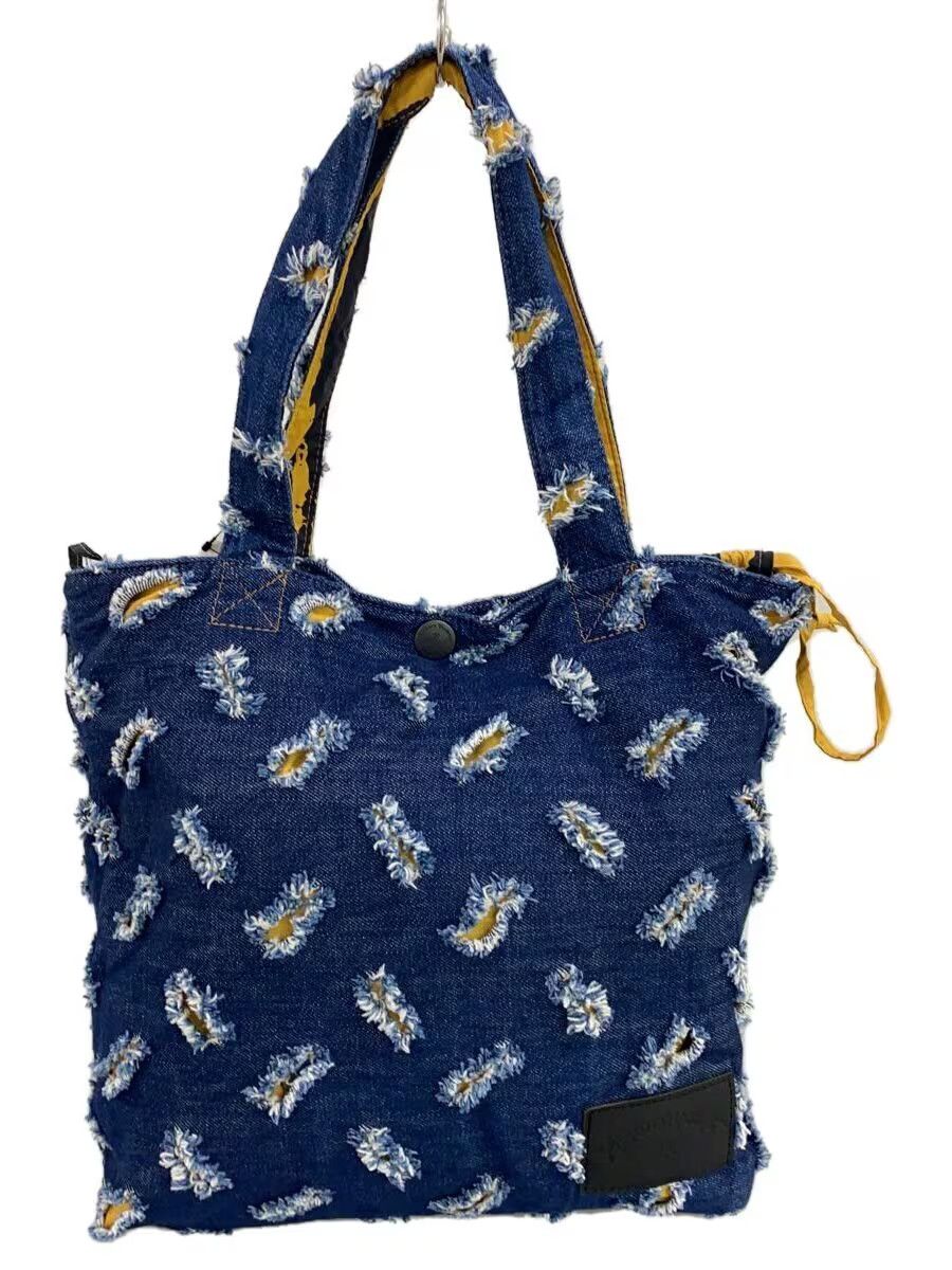 Vivienne Westwood Distressed Denim Tote Bag Size ONE SIZE - 1 Thumbnail