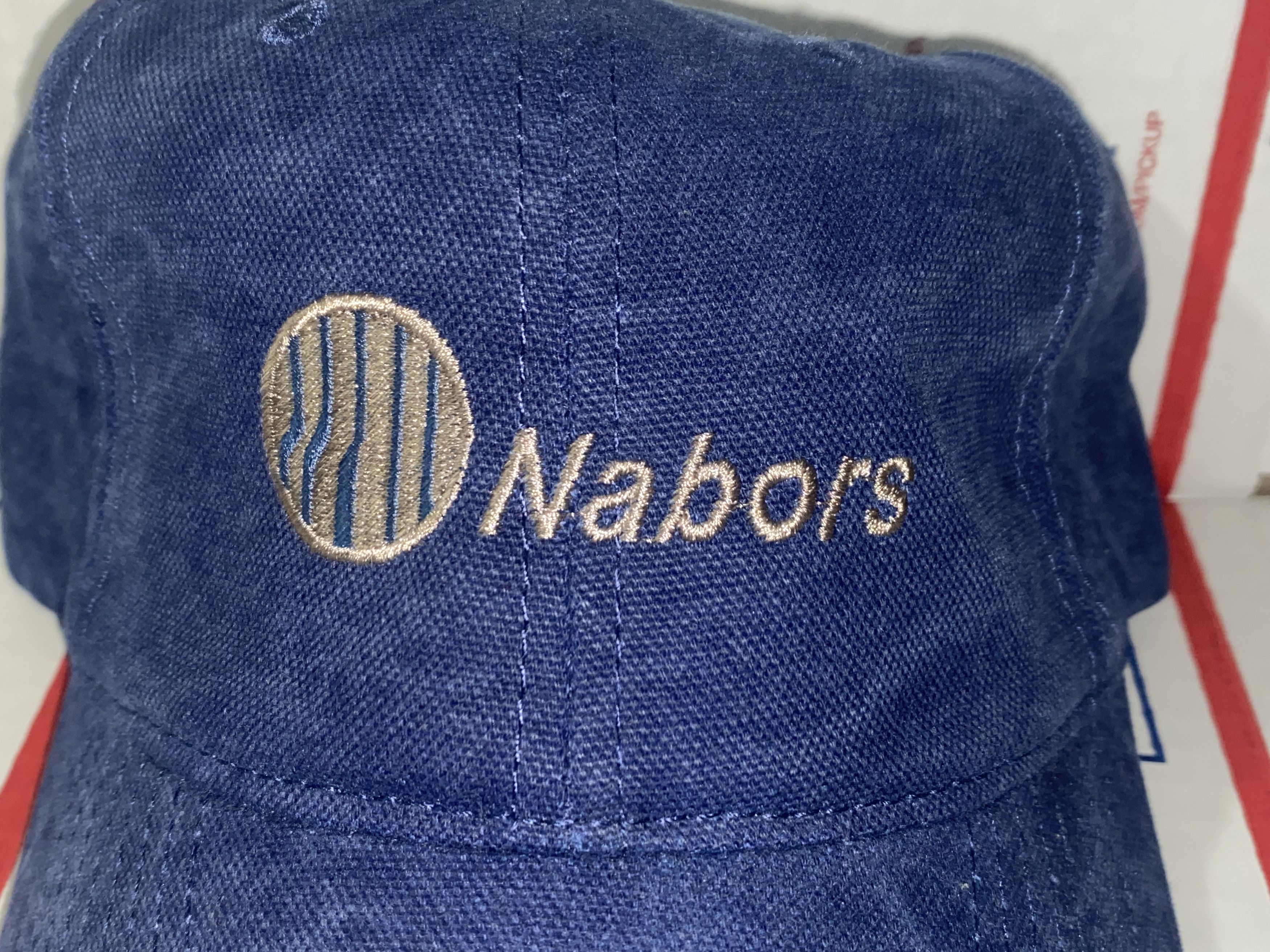 Other Nabors Denim Baseball Cap Dad Hat Oil Gas Company Inc. vtg ! Size ONE SIZE - 2 Thumbnail