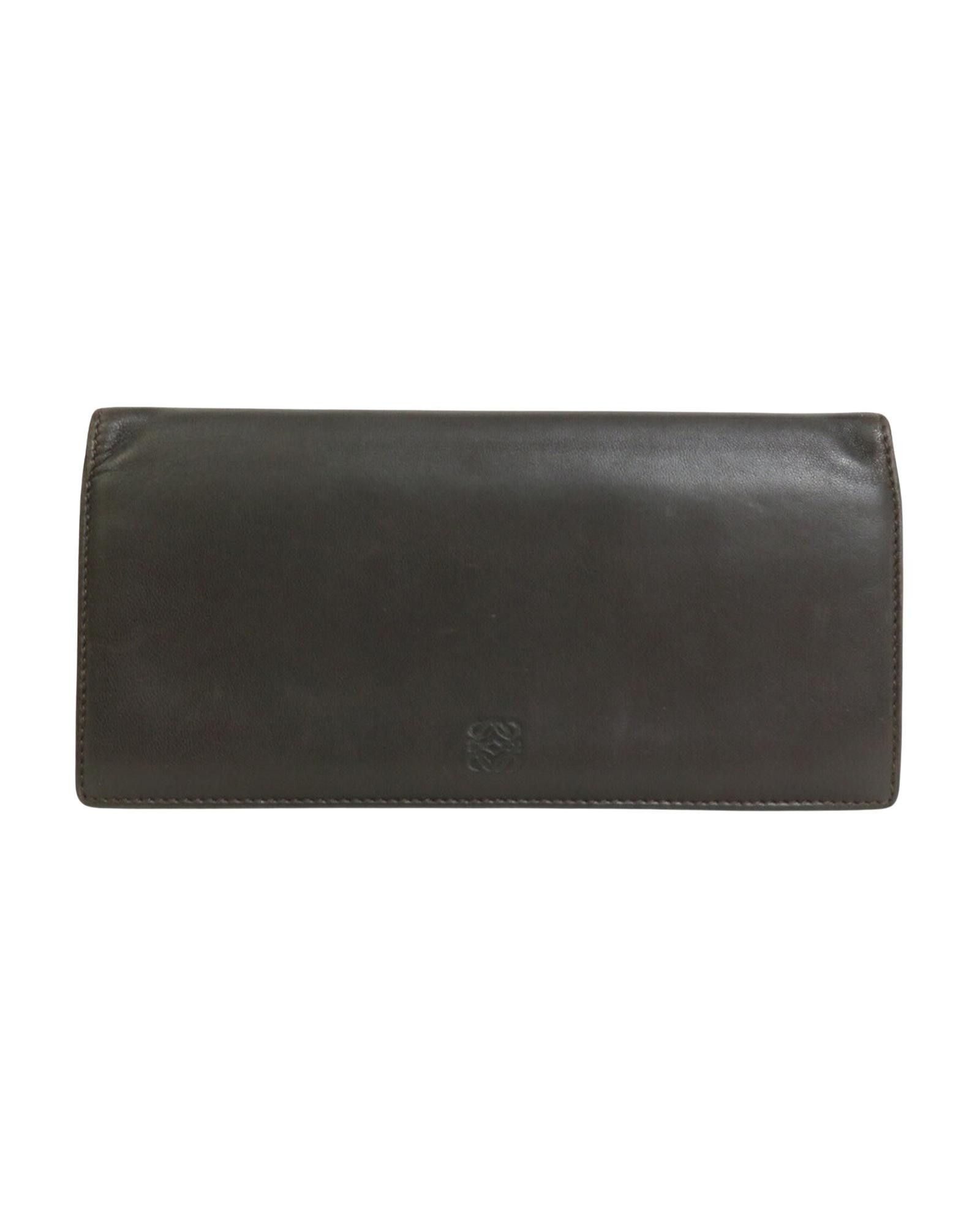 image of Loewe Exquisite Brown Leather Accessory With Captivating Elegance, Men's