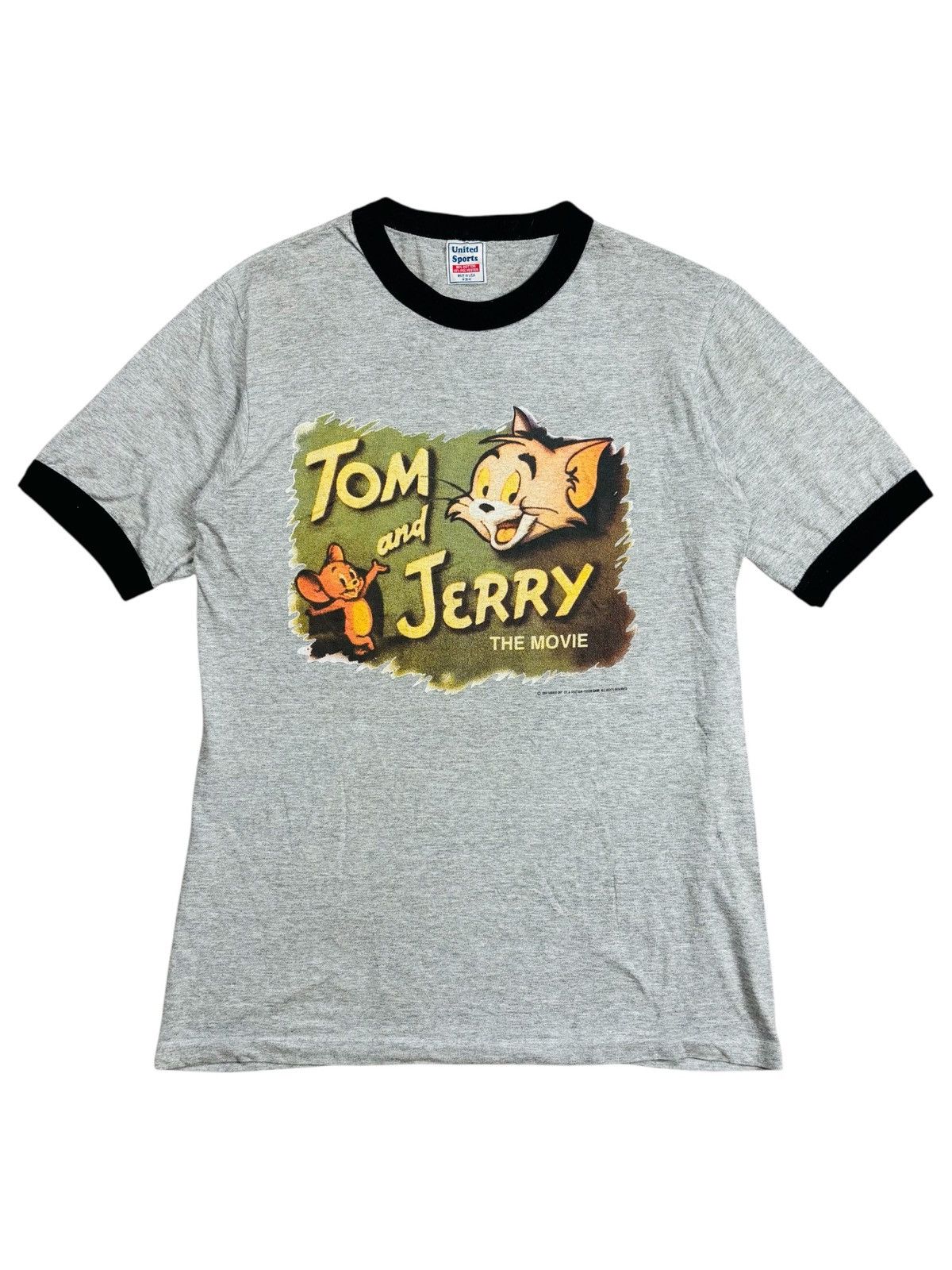 1994 Tom And Jerry Ringer Tee