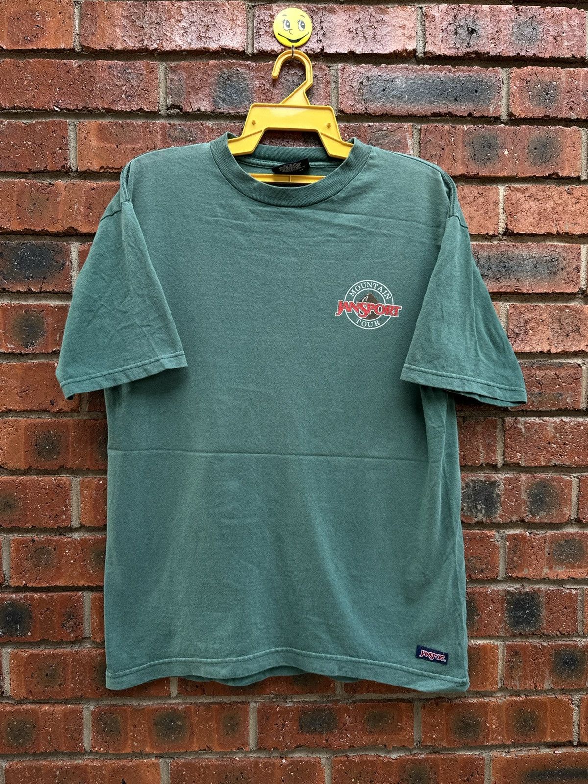 Jansport Vintage 90s JanSport Mountain Tour Faded Tee Size US M / EU 48-50 / 2 - 3 Thumbnail