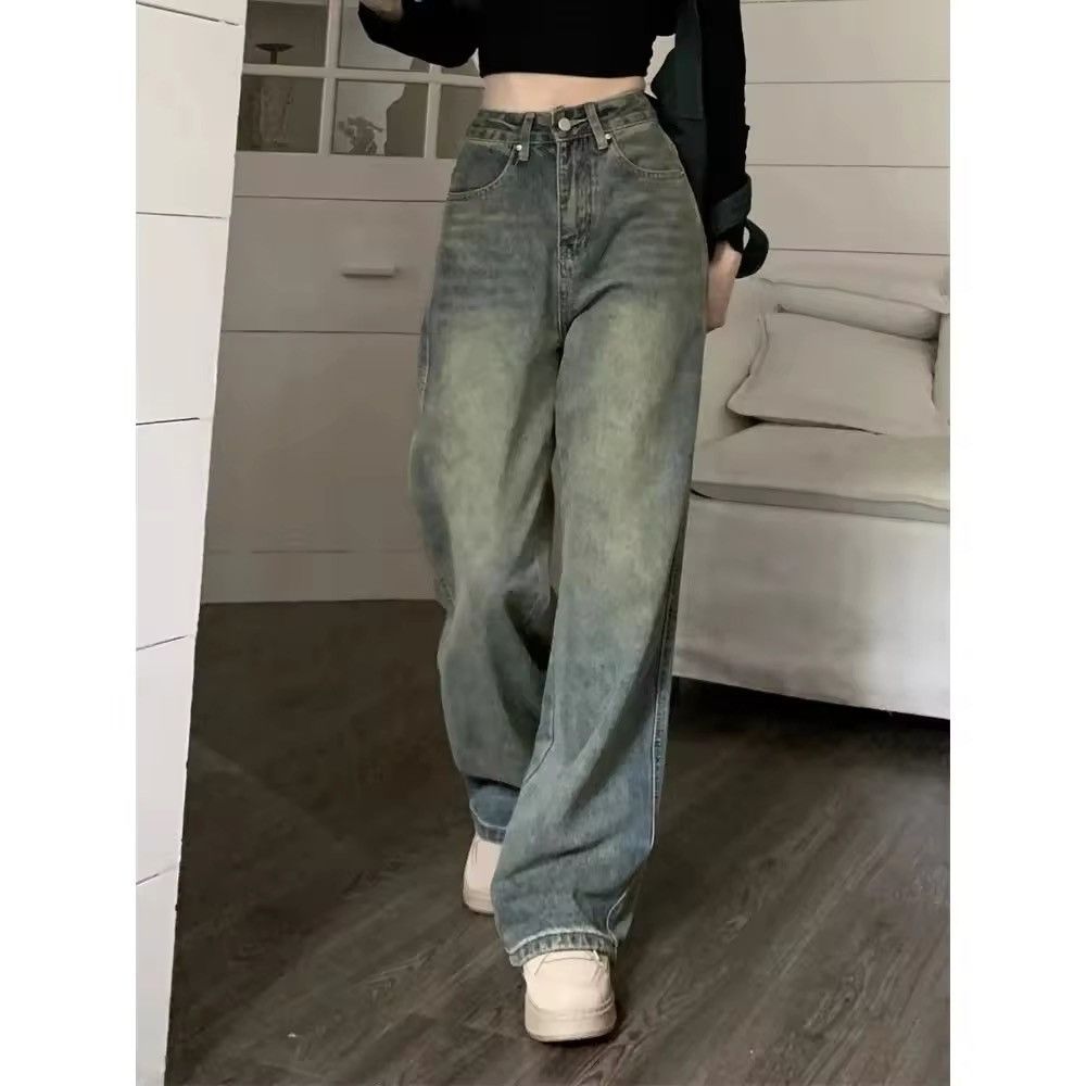 Designer × Vintage Deeptown Y2k Baggy Wide Leg Jeans Women Size 25" / US 0 / IT 36 - 3 Thumbnail