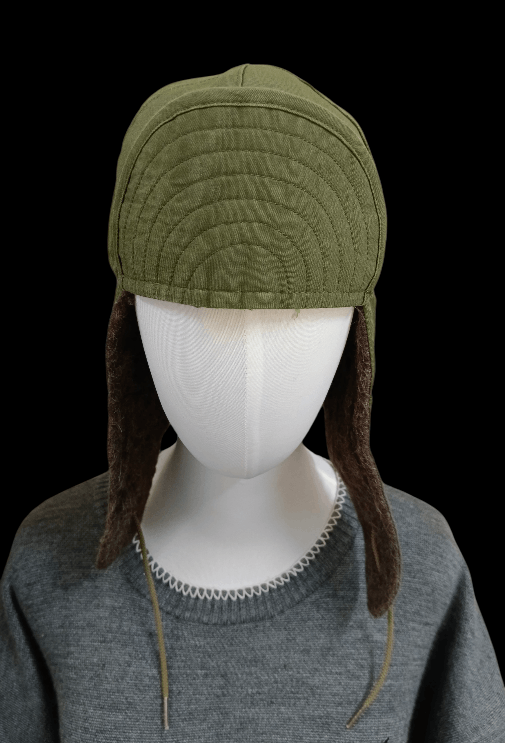 Buzz Rickson's Buzz Rickson Co. M-1951 Field Pile Cap - Size 7 1/4 (Repro) Size ONE SIZE - 1 Thumbnail