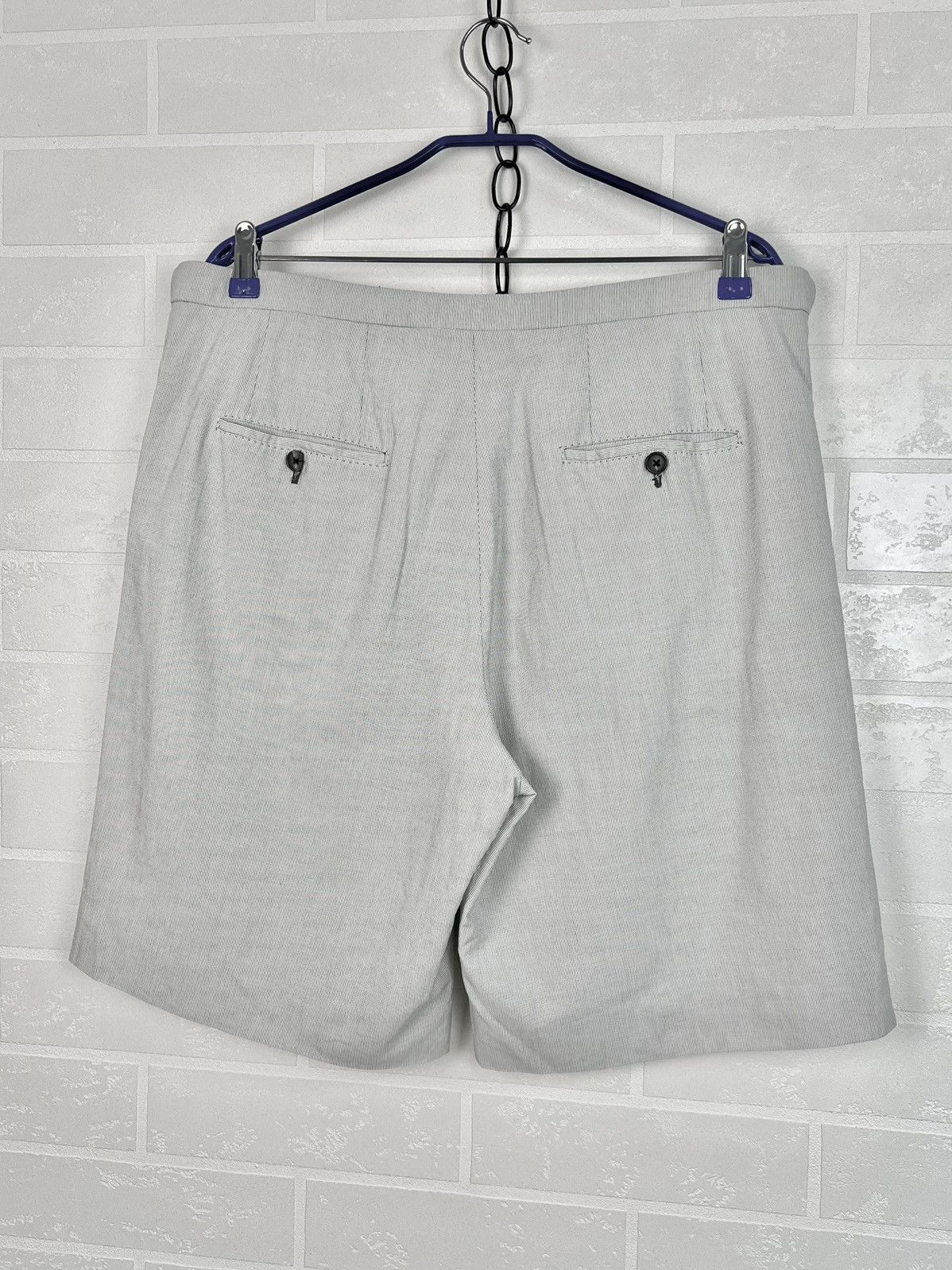 Louis Vuitton LOUIS VUITTON Shorts Chino Strap LV Plaid Cotton Gray Men's Size US 34 / EU 50 - 13 Thumbnail