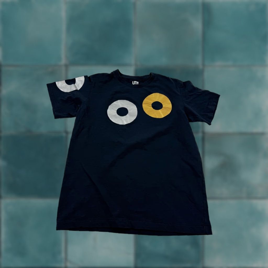 Uniqlo Uniqlo UT Shirt Mens Large Blue Circle Graphic Tee Short Sleeve Crew Neck Tagless Size US L / EU 52-54 / 3 - 1 Thumbnail