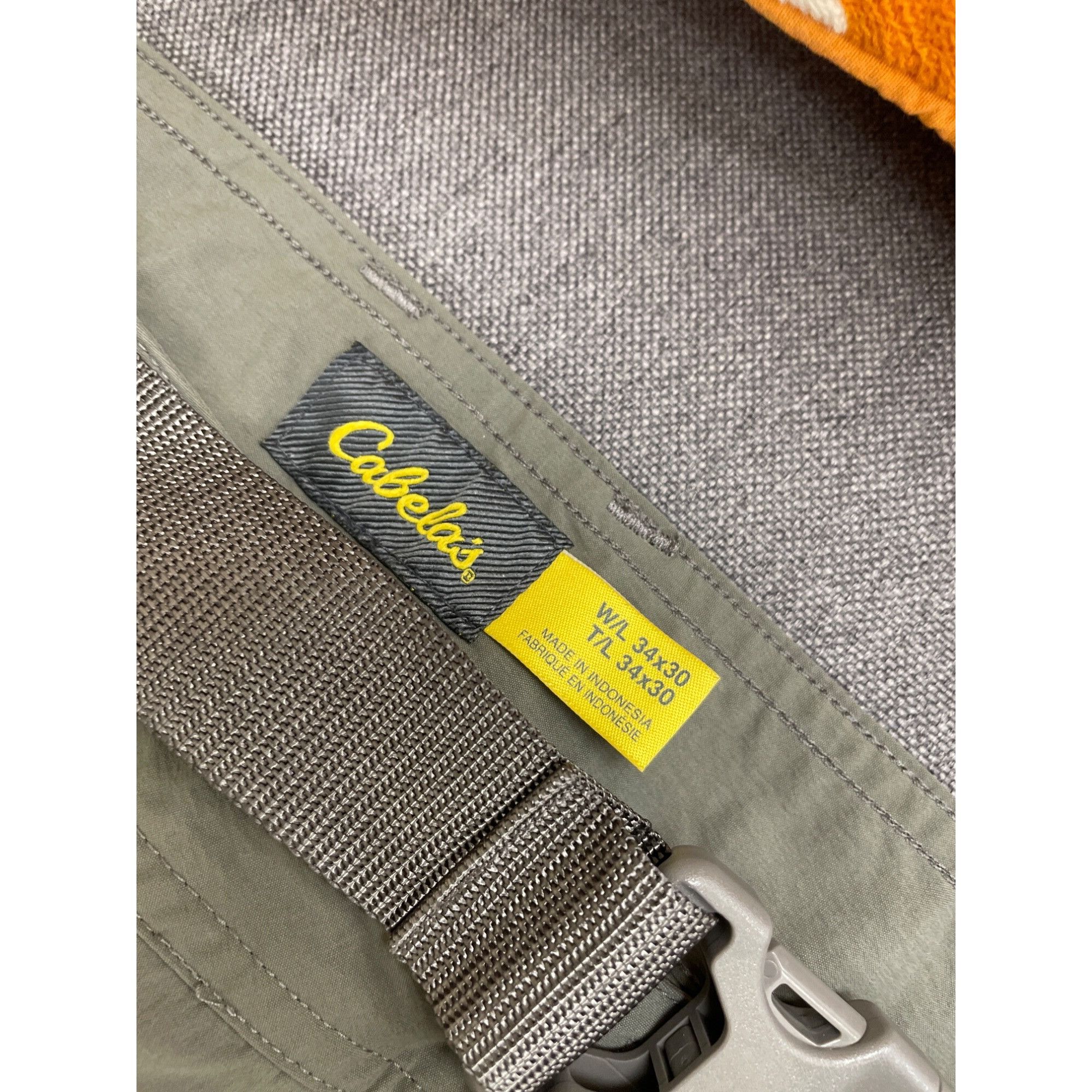 Cabelas Cabelas Mens green Lightweight Nylon Outdoor Cargo Pants W34 Size US 34 / EU 50 - 2 Thumbnail