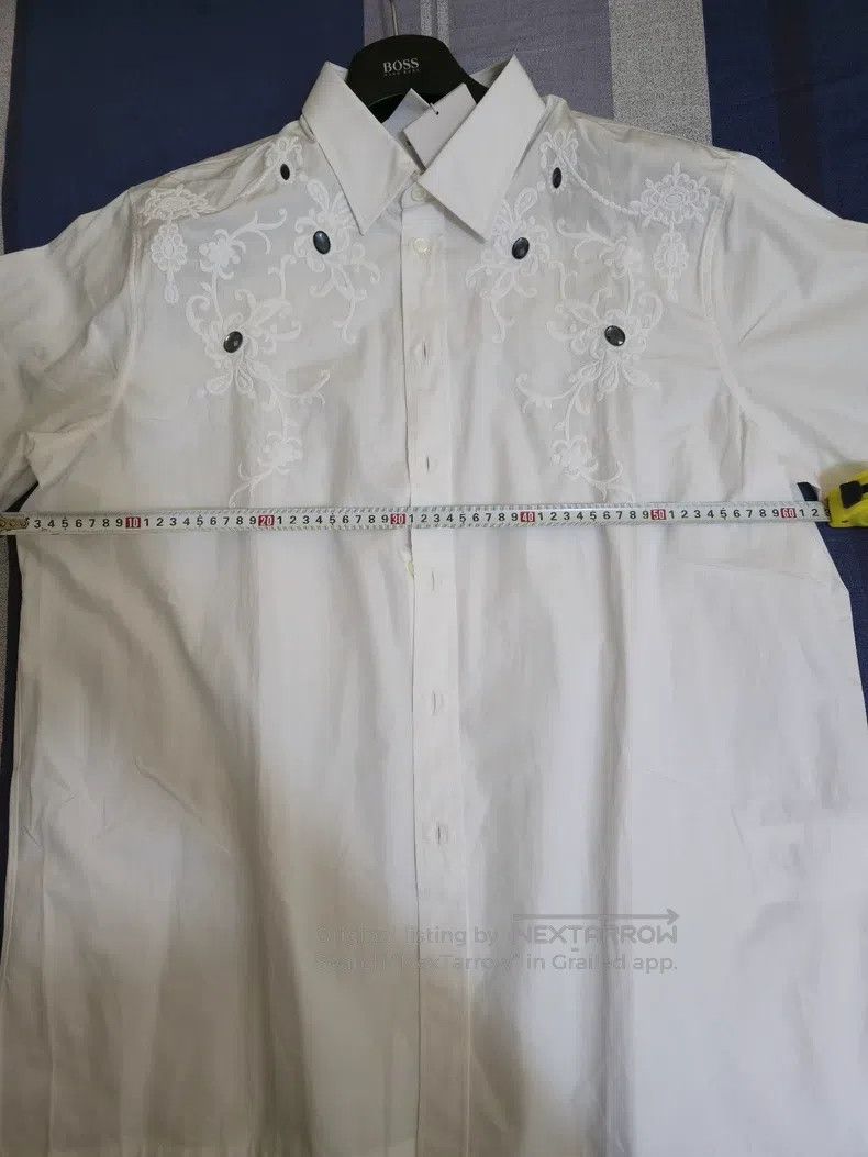Givenchy Givenchy Size37 Men's Short Sleeve Shirt Size US M / EU 48-50 / 2 - 5 Thumbnail