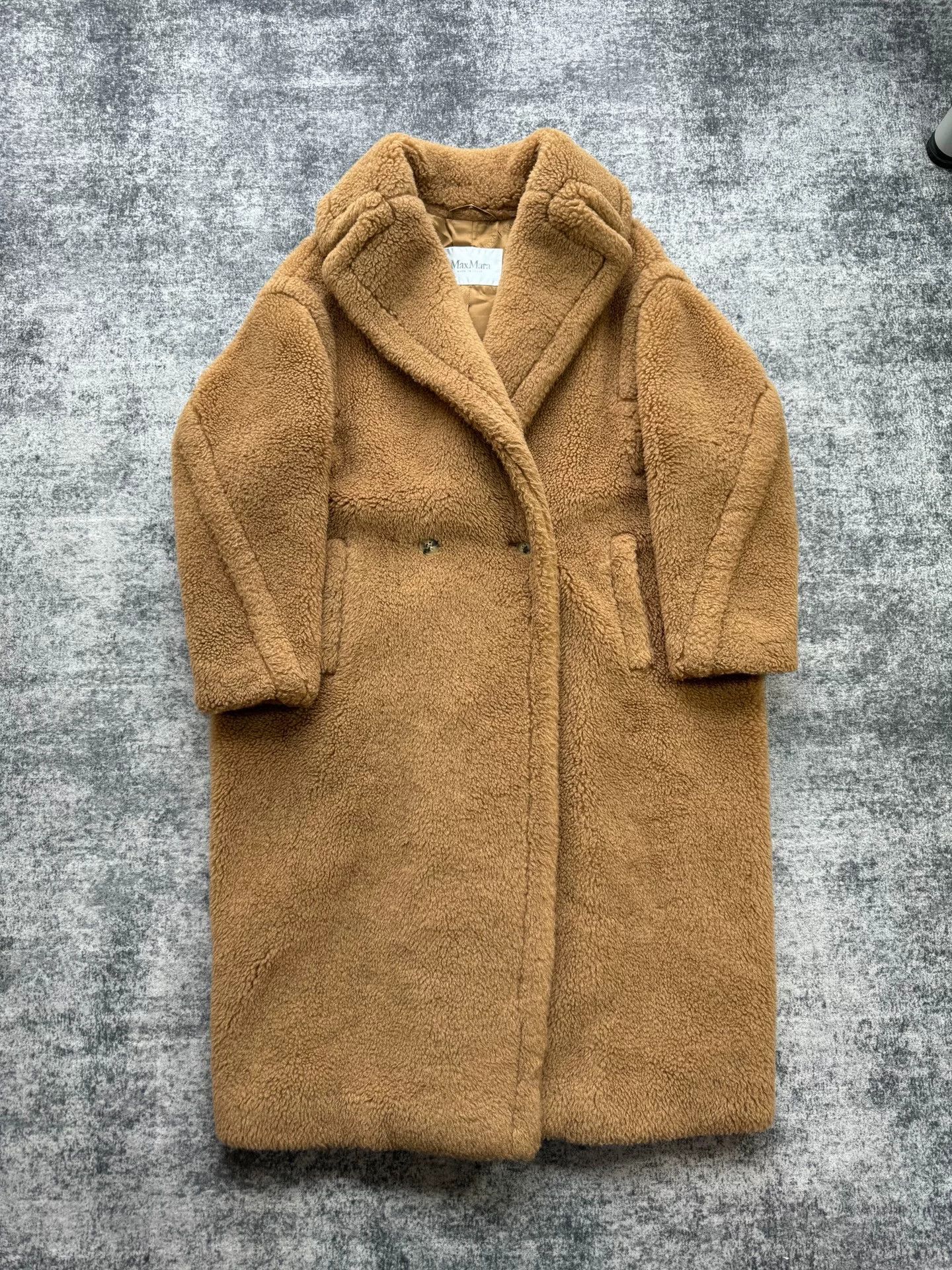 Max Mara MaxMara Brown Teddy Coat Size S Size S / US 4 / IT 40 - 1 Thumbnail