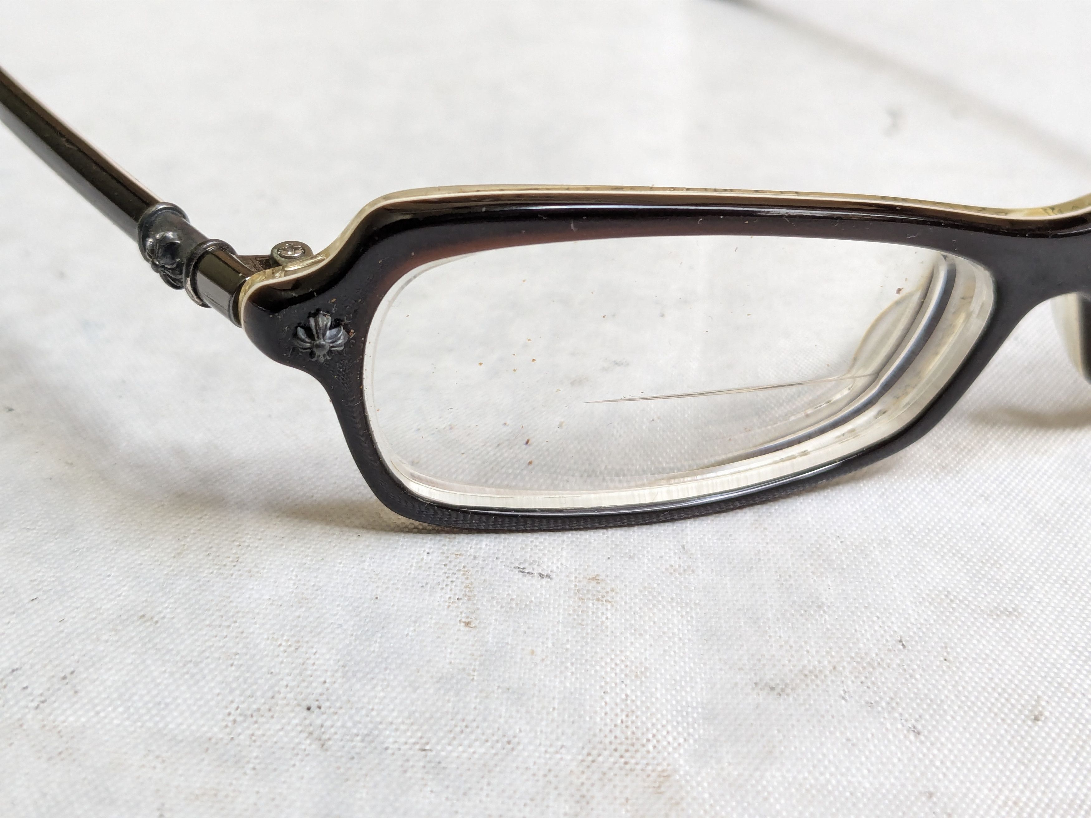 Chrome Hearts Chrome Hearts Landing Strip Eyeglasses Frames Only Size ONE SIZE - 4 Thumbnail