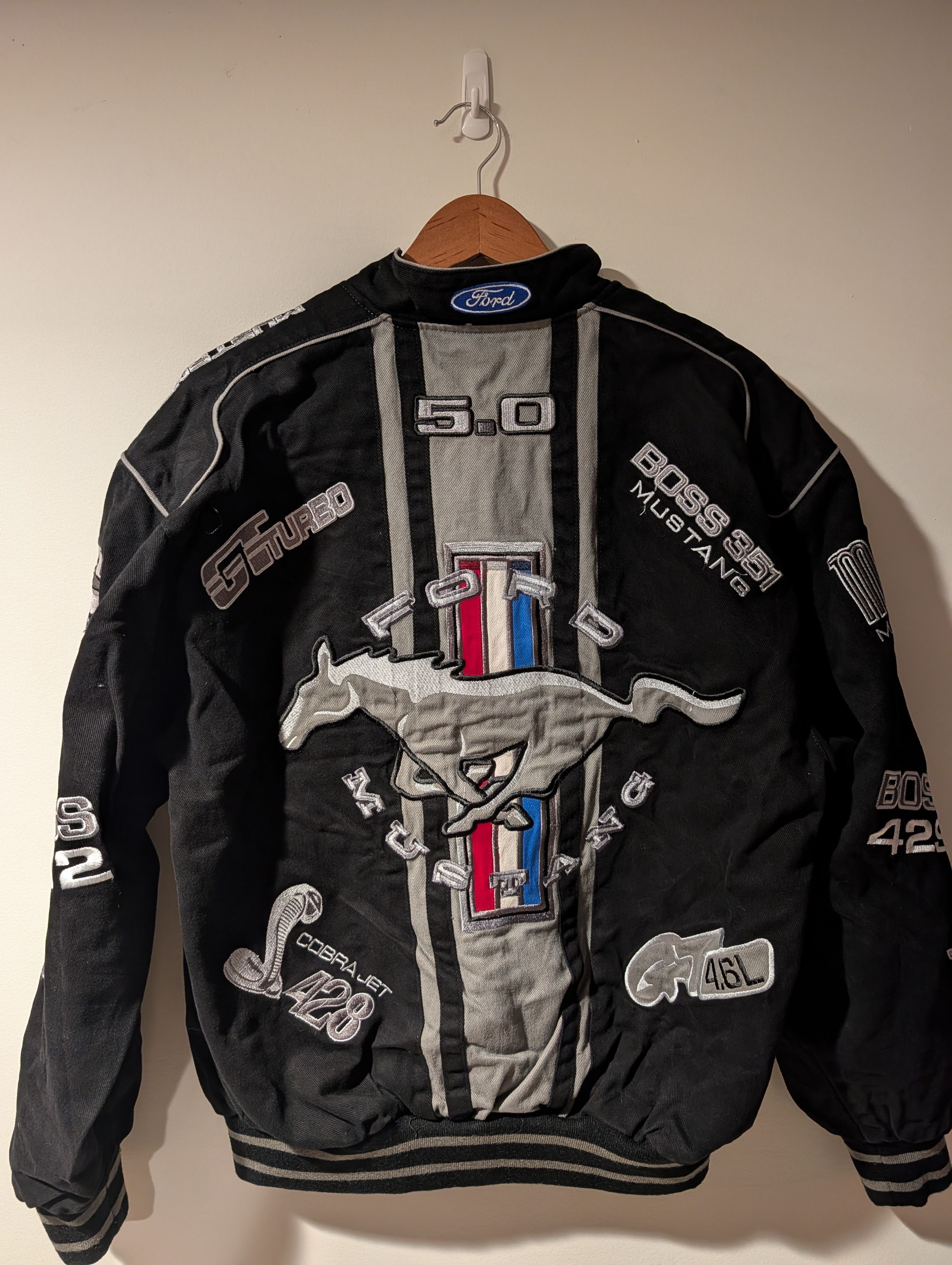Mustang Vtg JH Design Mustang Racing Jacket Embroidered SVT Cobra Size US M / EU 48-50 / 2 - 7 Thumbnail