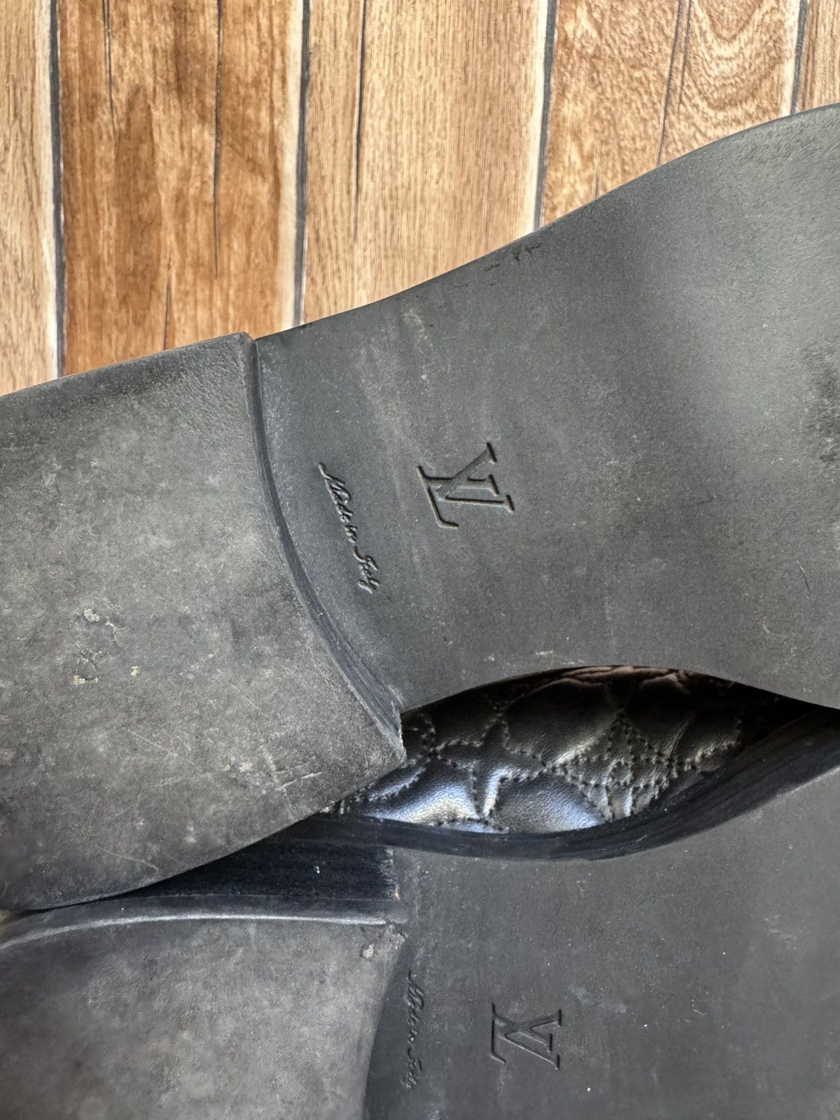 Louis Vuitton Wonderland embossed monogram boots Size US 7 / IT 37 - 15 Thumbnail