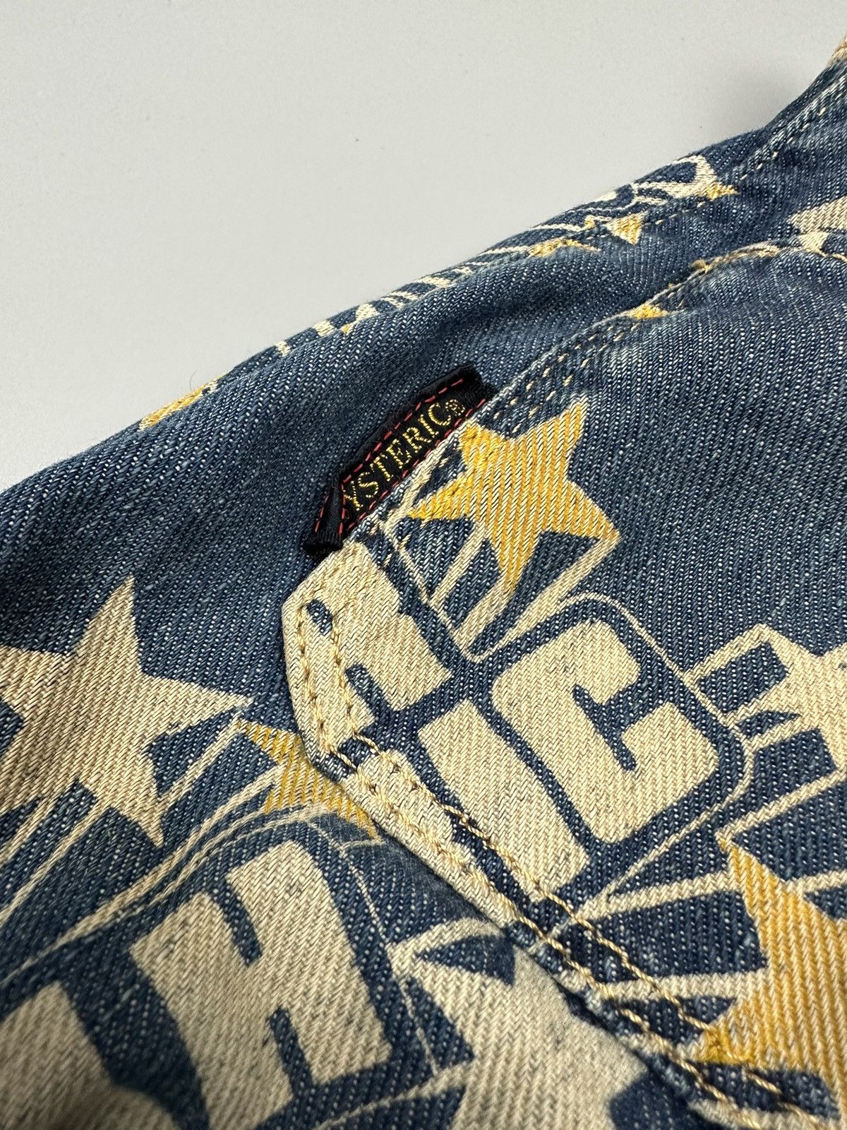 Hysteric Glamour × Japanese Brand 🔥Rare🔥Vintage Hysteric Glamour Stars Sling/Tote Bags Size ONE SIZE - 8 Thumbnail