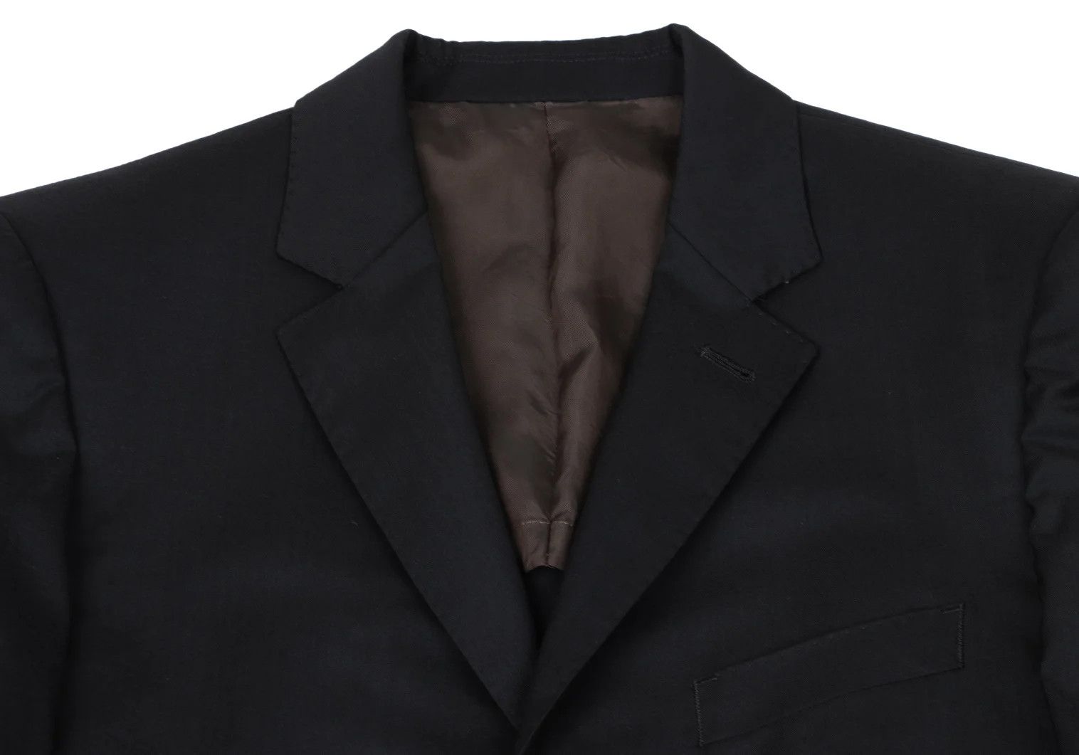 Jean Paul Gaultier Wool-Polyester 3-Button Jacket in Black Size 50 Size US M / EU 48-50 / 2 - 3 Thumbnail