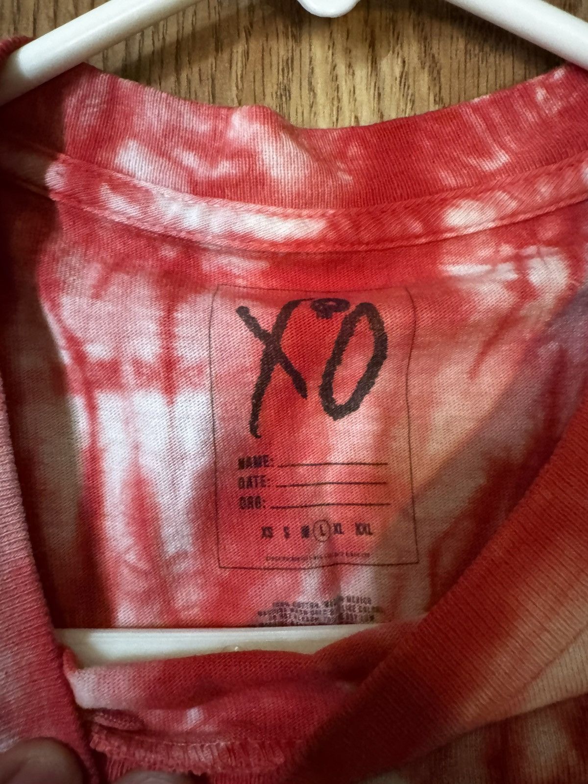 XO The Weeknd XO x ReadyMade Tee Size US L / EU 52-54 / 3 - 5 Thumbnail