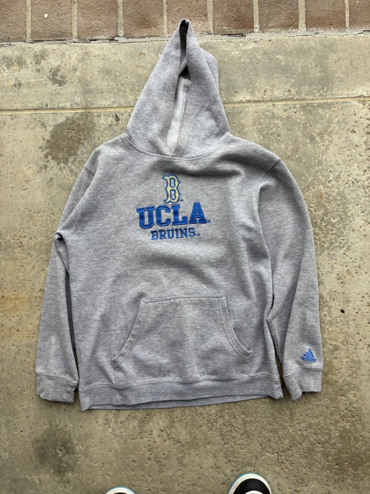 Adidas Grey Adidas UCLA hoodie Size US S / EU 44-46 / 1 - 1 Thumbnail