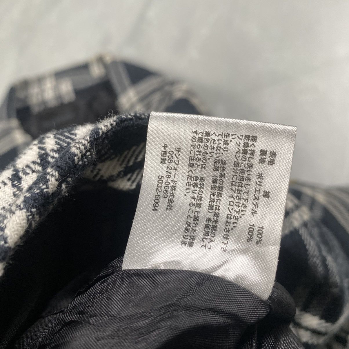 Japanese Brand Sky Bomber Japan Tartan Goth Punk Crop Jacket Size S / US 4 / IT 40 - 9 Thumbnail