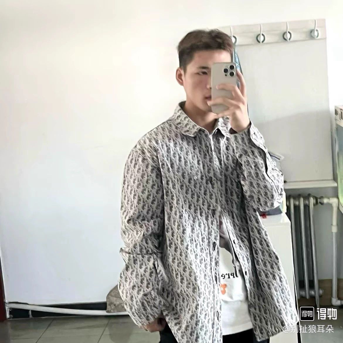 Dior DIOR 25SS AOP Chest Pocket LS Shirt 43 Size US S / EU 44-46 / 1 - 9 Thumbnail