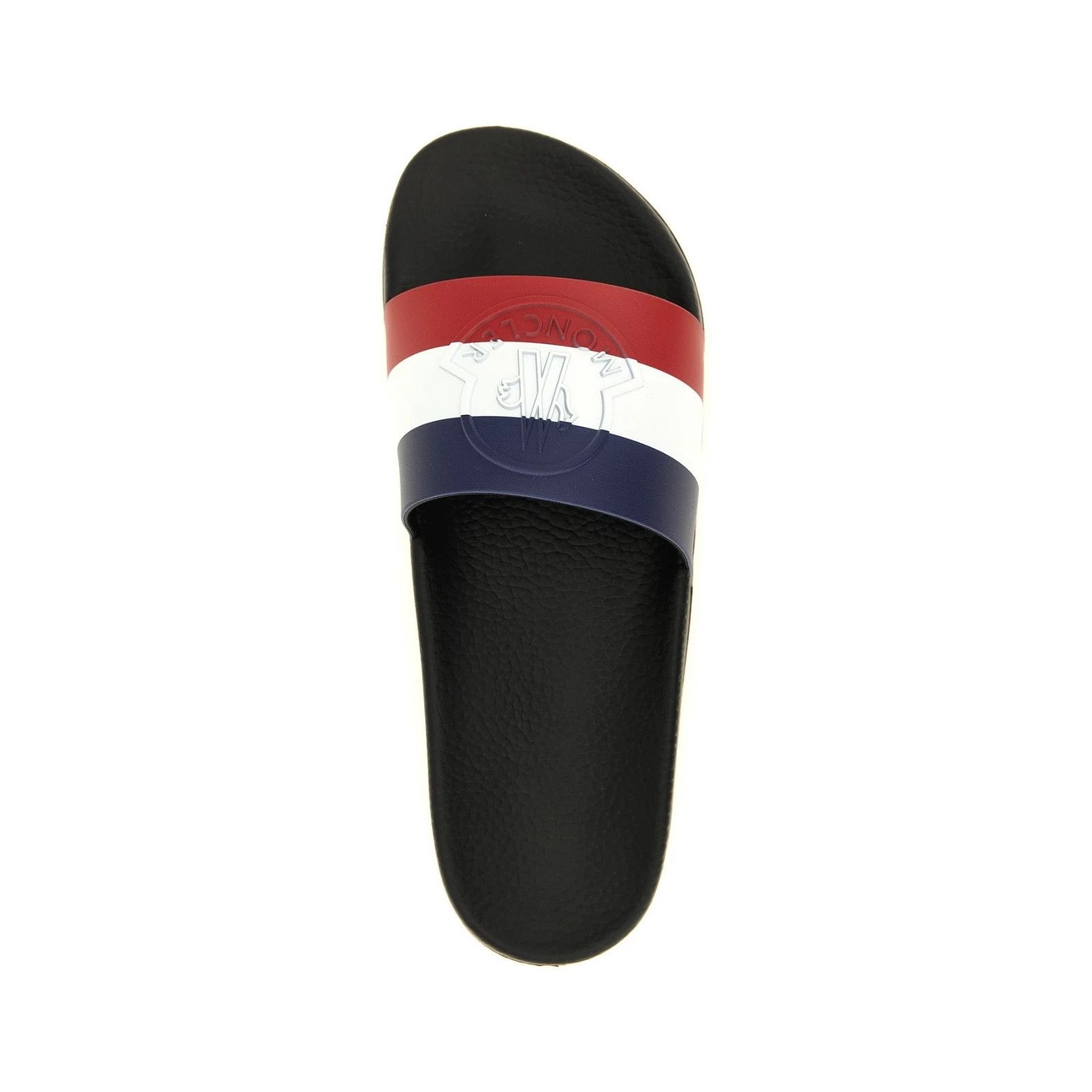 Moncler MONCLER Basile Striped Blue Red Slides New & Authentic (Men' Size US 9 / EU 42 - 4 Thumbnail