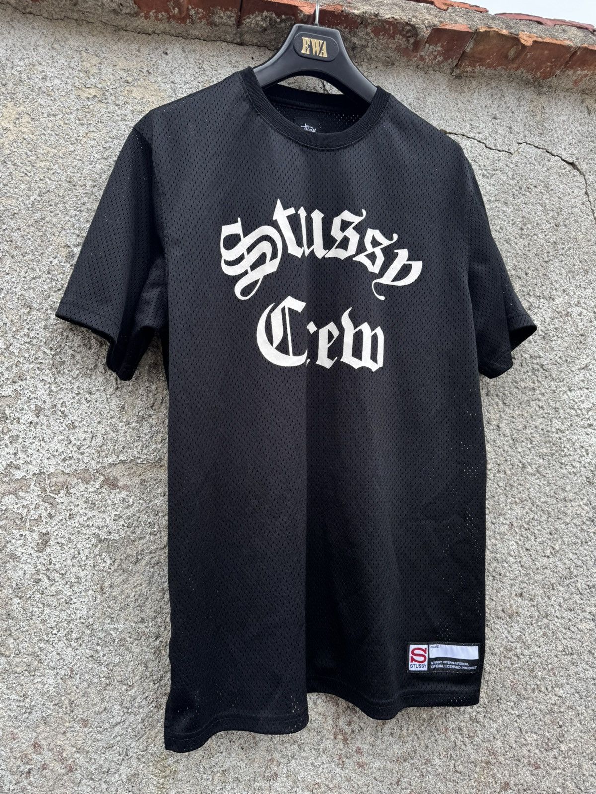 Stussy Stussy Crew Mesh Jersey Size US L / EU 52-54 / 3 - 3 Thumbnail