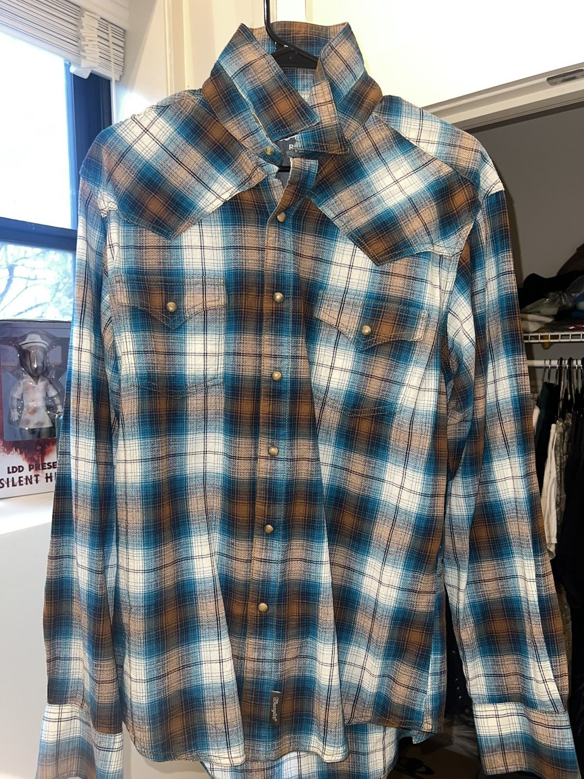 Wrangler Wrangler Pearl Snap Button Up Size US M / EU 48-50 / 2 - 1 Thumbnail