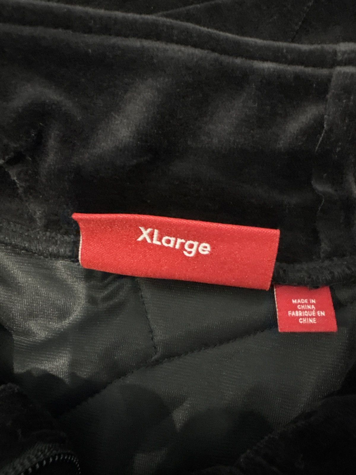 Supreme Supreme Patchwork Velour Track Jacket Black Size XL Size US XL / EU 56 / 4 - 5 Thumbnail