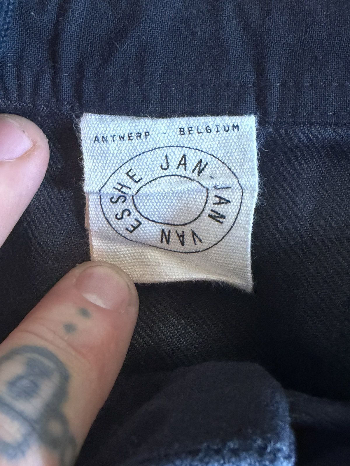 Other Esse jan jan van Black trousers Size US 32 / EU 48 - 3 Thumbnail