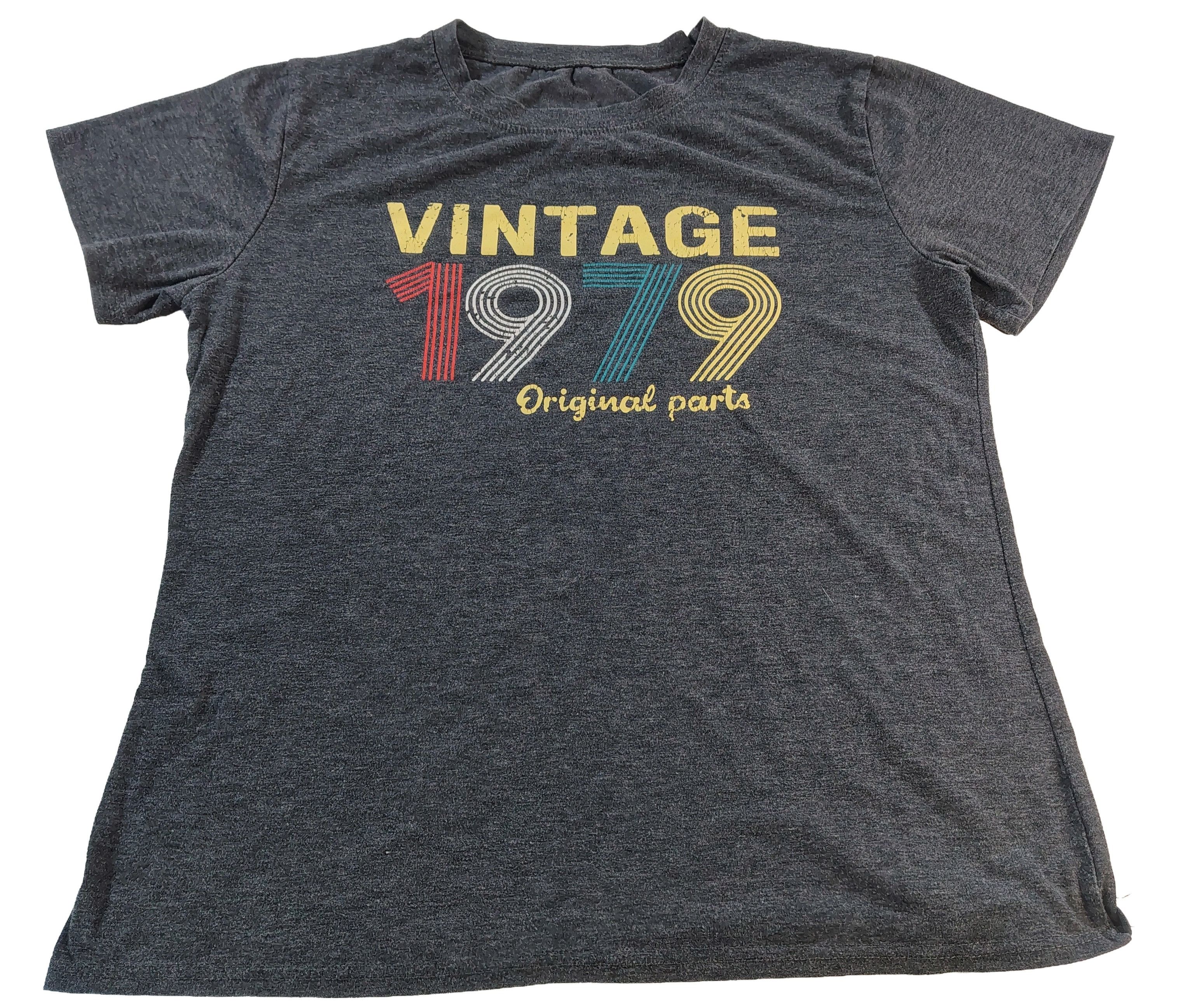 Other Men's Medium "Vintage 1979 Original Parts" Graphic T-Shirt Size US M / EU 48-50 / 2 - 1 Thumbnail