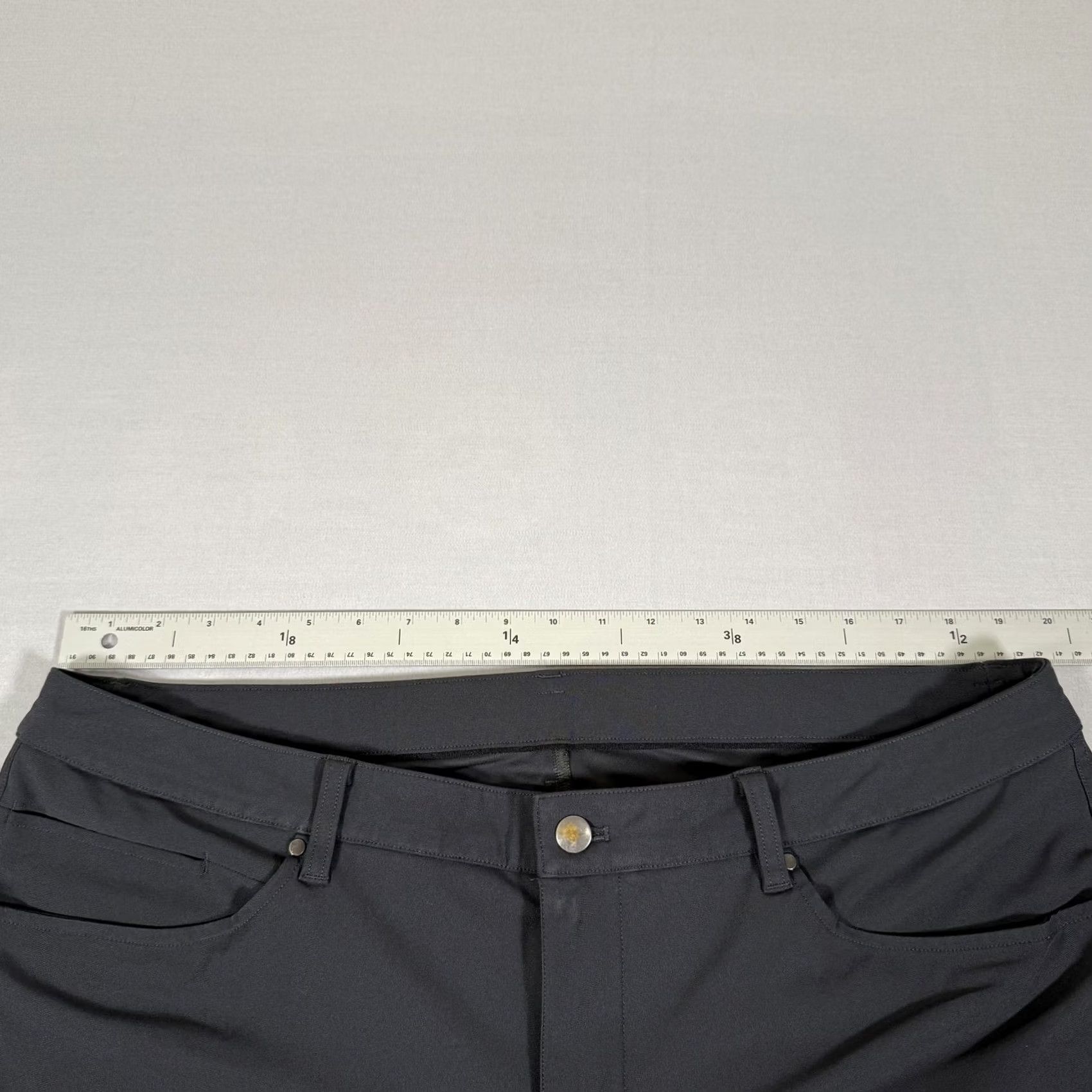 Lululemon Lululemon Pants Mens 38x32 Gray Slim Straight Fit Stretch Chino | Regular Waist? 5-Pocket | Flat Front | Logo Details | Casual Wear Size US 38 / EU 54 - 6 Thumbnail