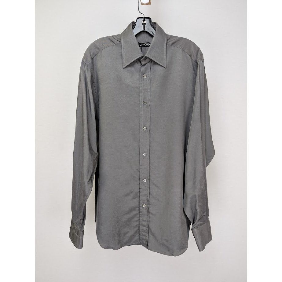 Tom Ford o1rshd1 Shirt in Black Size US S / EU 44-46 / 1 - 1 Thumbnail