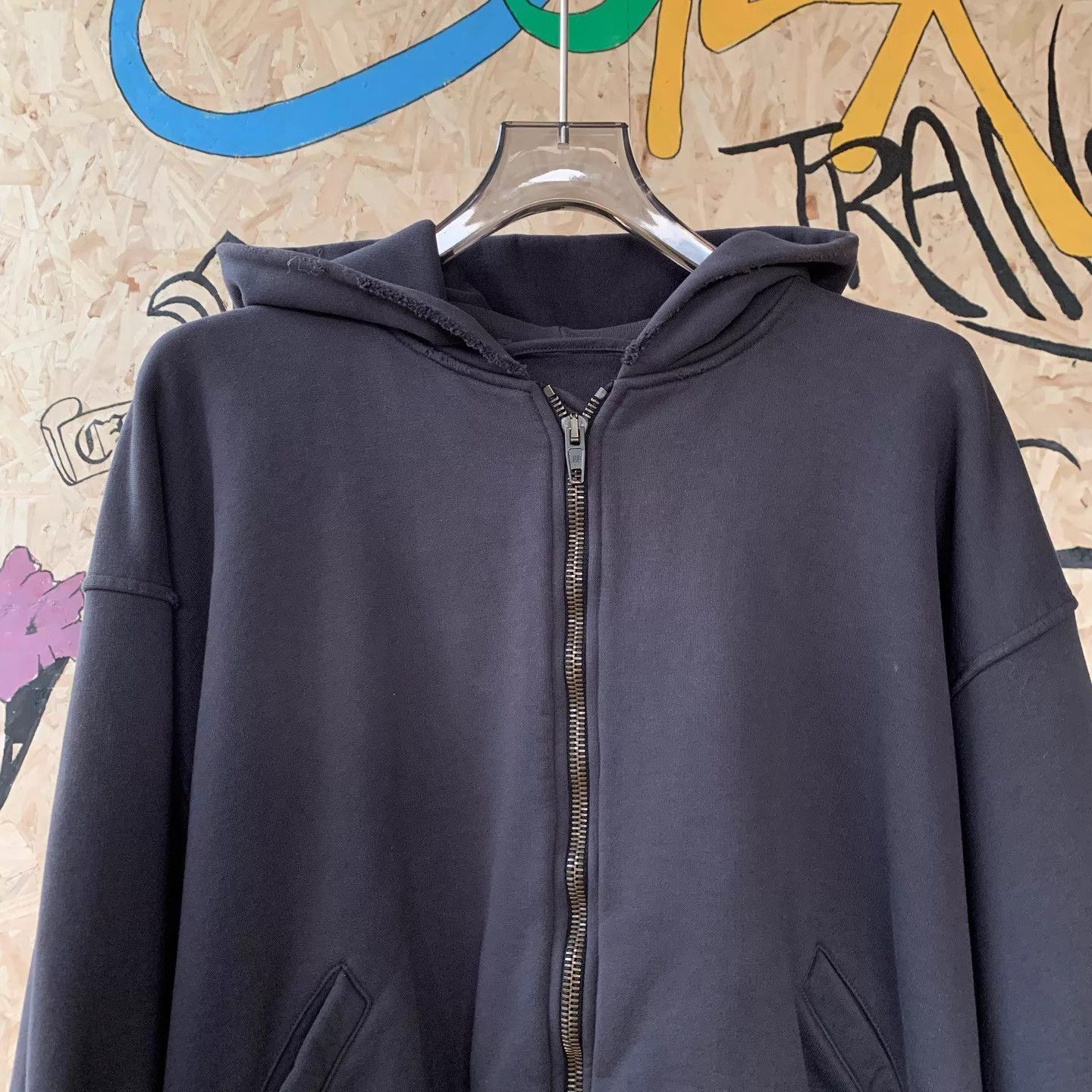 Balenciaga Balenciaga 24FW Reversed Logo Zip Hoodie S Size US S / EU 44-46 / 1 - 3 Thumbnail