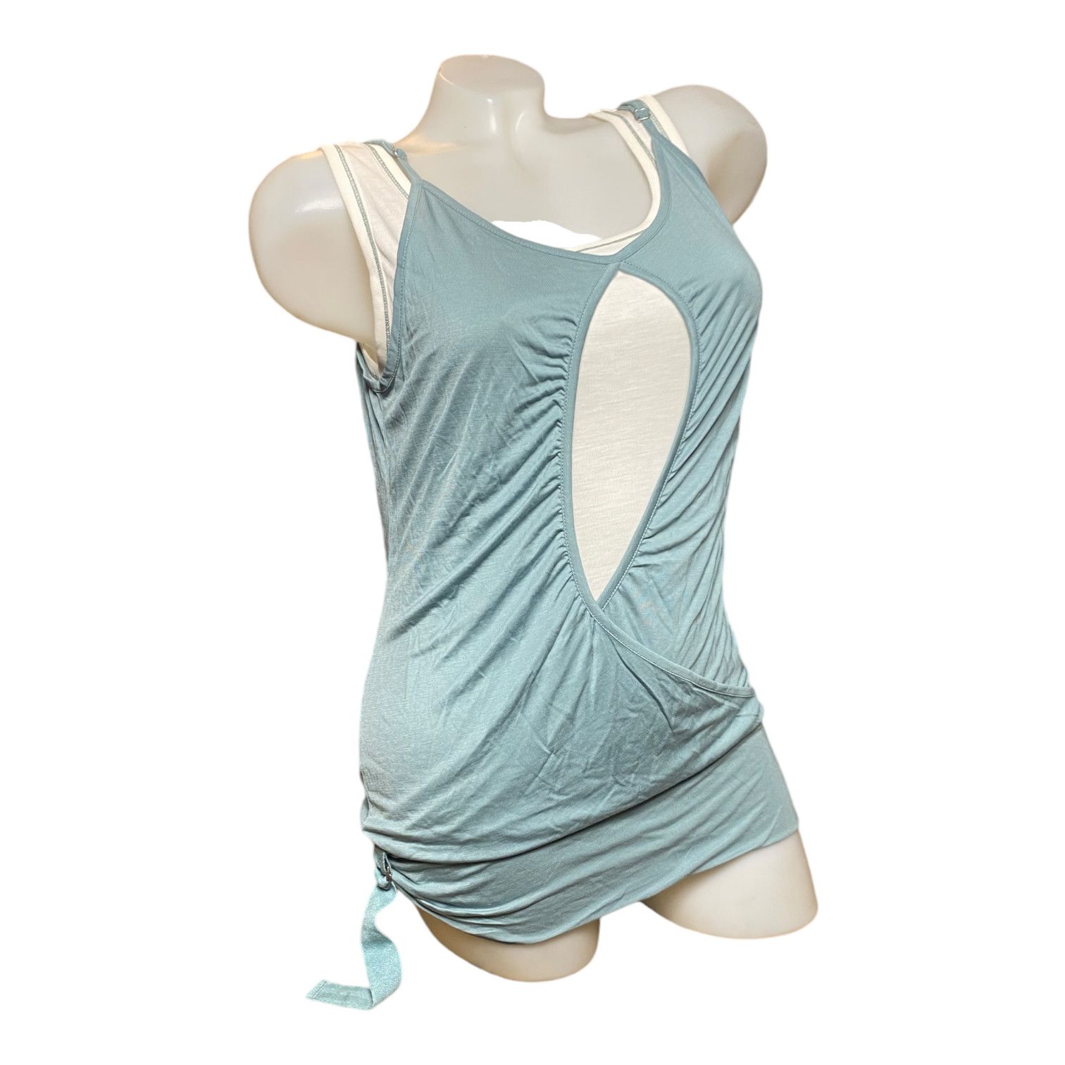Cop Copine The Cop Copine Draped Double Top Size S / US 4 / IT 40 - 1 Thumbnail