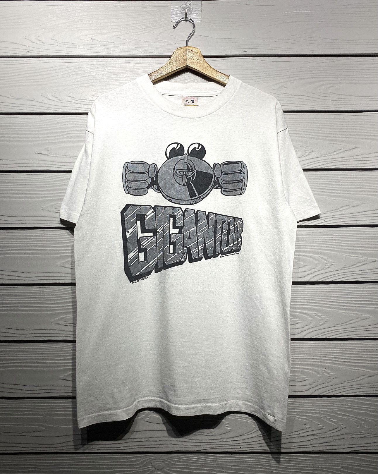 Anime Vintage 90s GIGANTOR Animated Series Tshirt Size US L / EU 52-54 / 3 - 2 Thumbnail