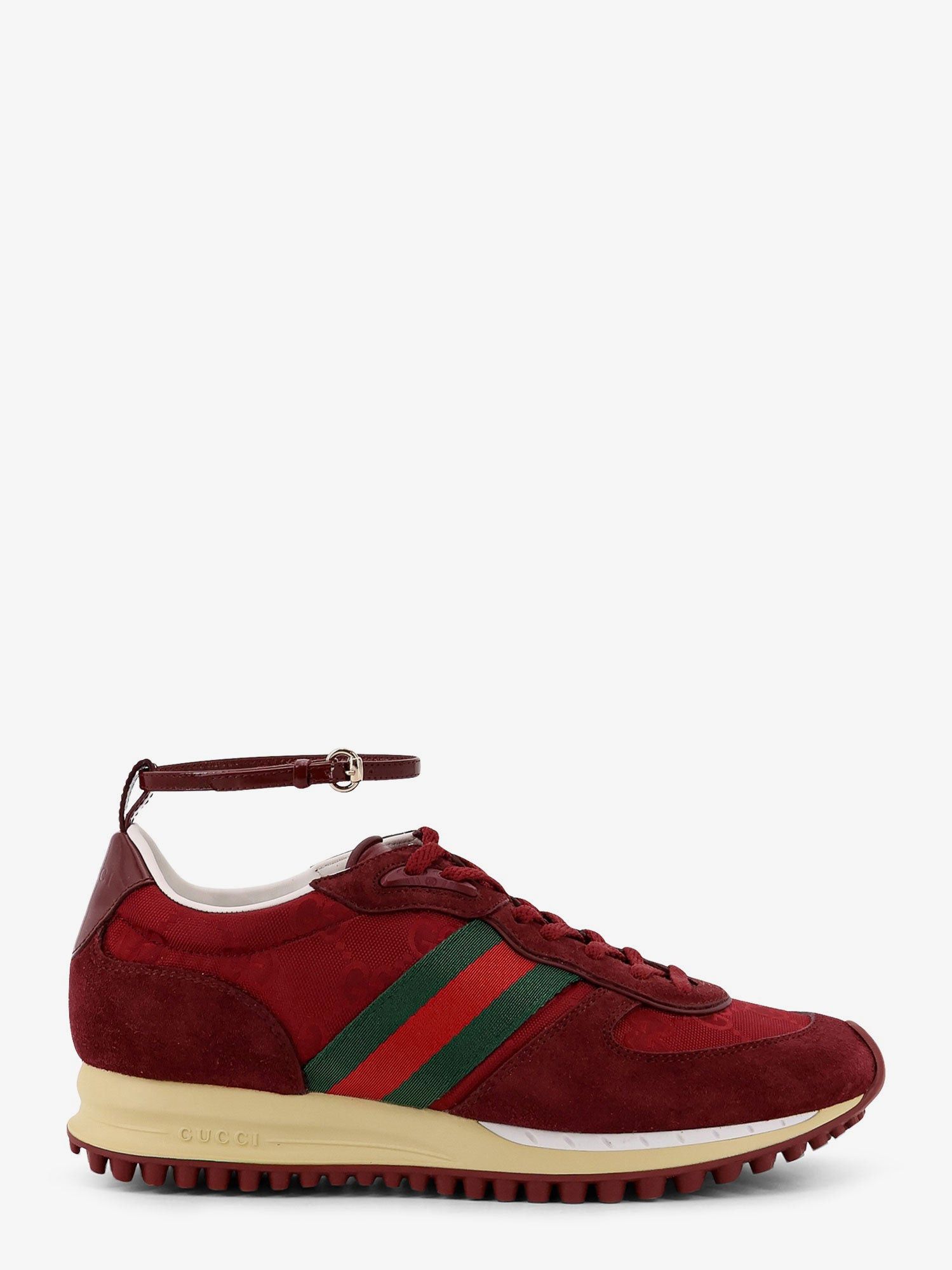 スニーカー Gucci Cappuccino Fabric And Suede Sneakers Gucci Cappuccino Fabric And Suede Sneakers | Grailed